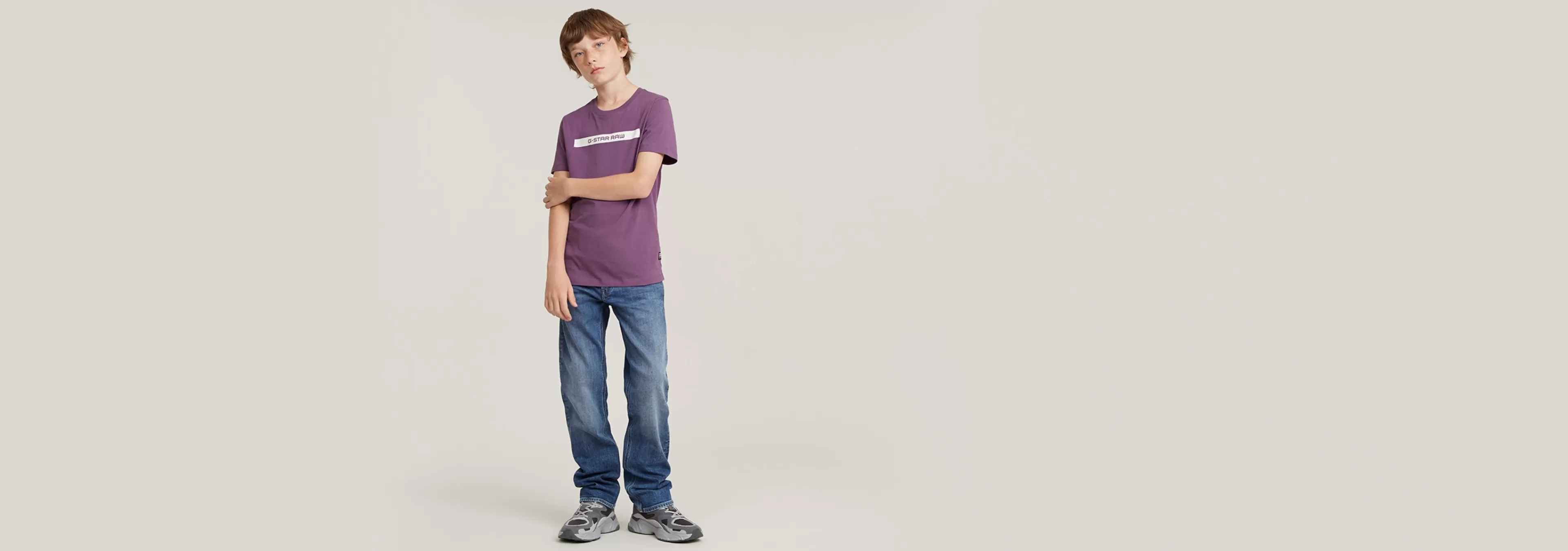 Cheap G-Star Kids T-Shirt Regular grape jam