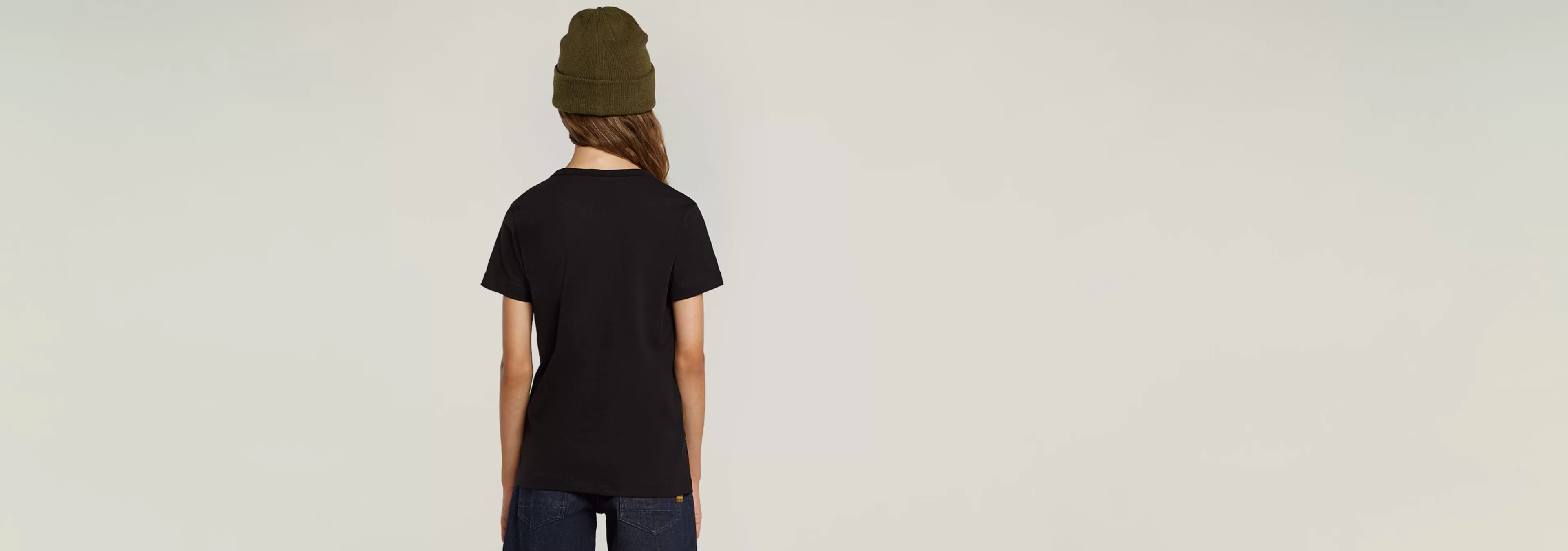 Online G-Star Kids T-Shirt Slim dark black