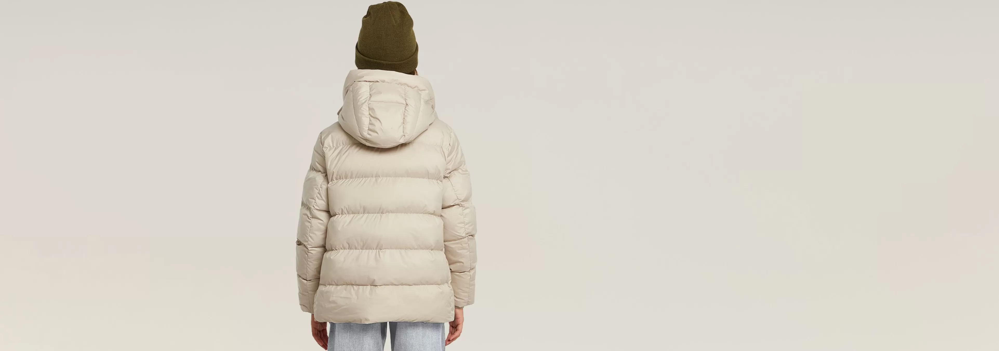 Best Sale G-Star Kids Whistler Kort Puffer Jack sandstorm
