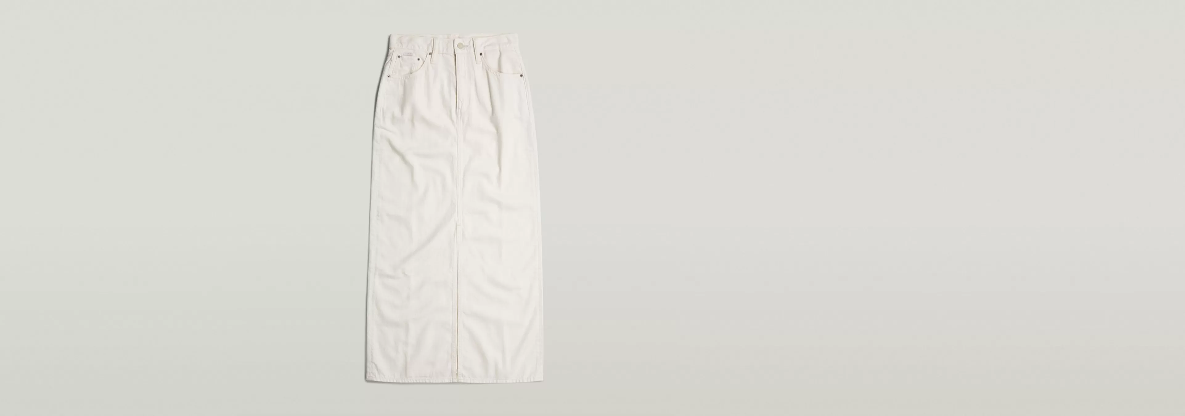 Fashion G-Star Lange Rok Viktoria lt chalk gd