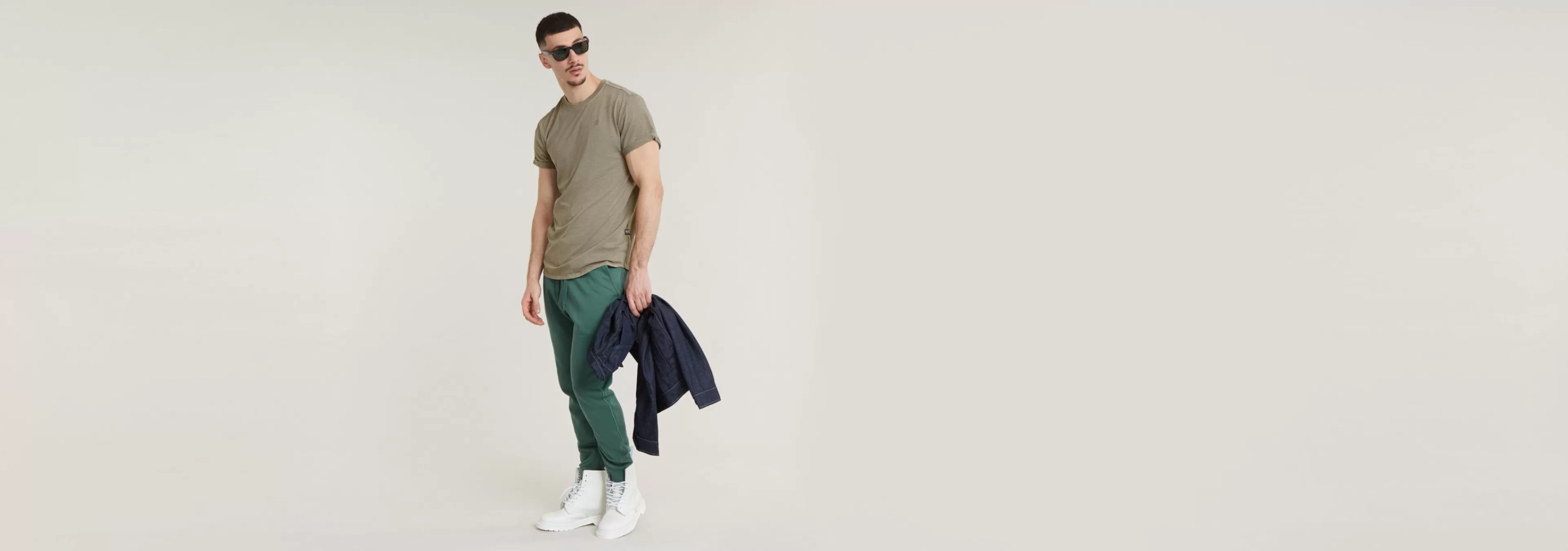 Discount G-Star Lash T-Shirt rock ridge gd