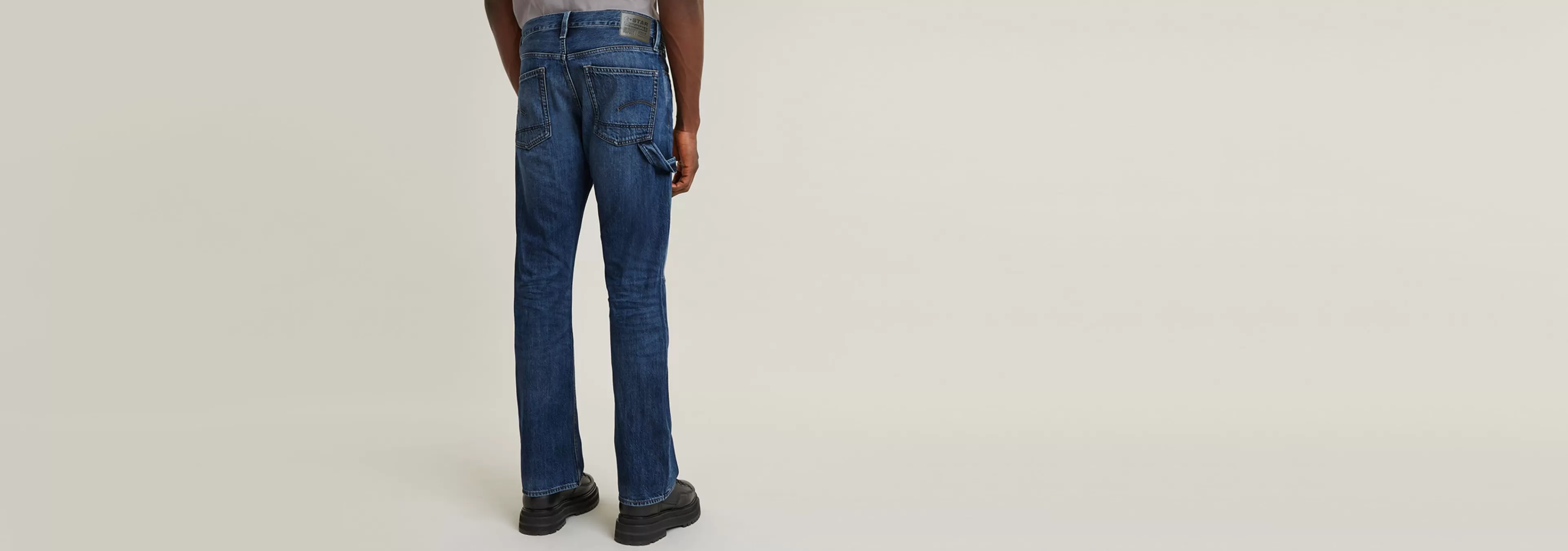 Outlet G-Star Lenney Bootcut Jeans worn in waterspouts