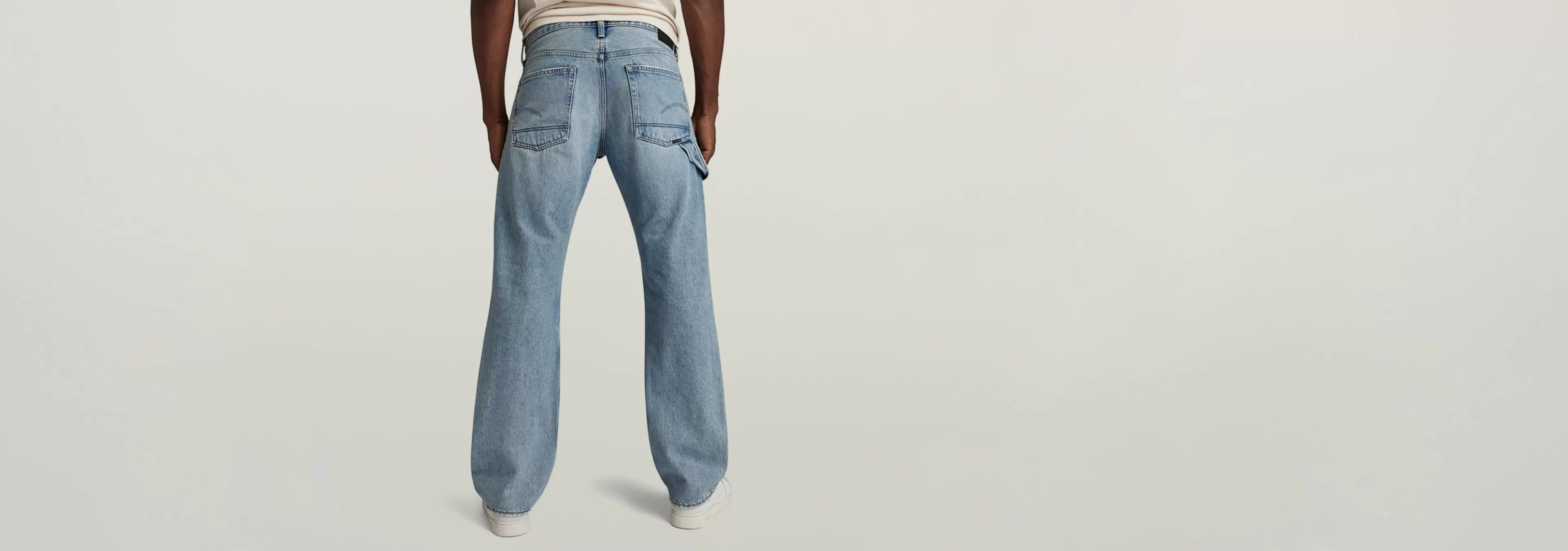 Cheap G-Star Lenney Bootcut Jeans sun faded ripped fogbow