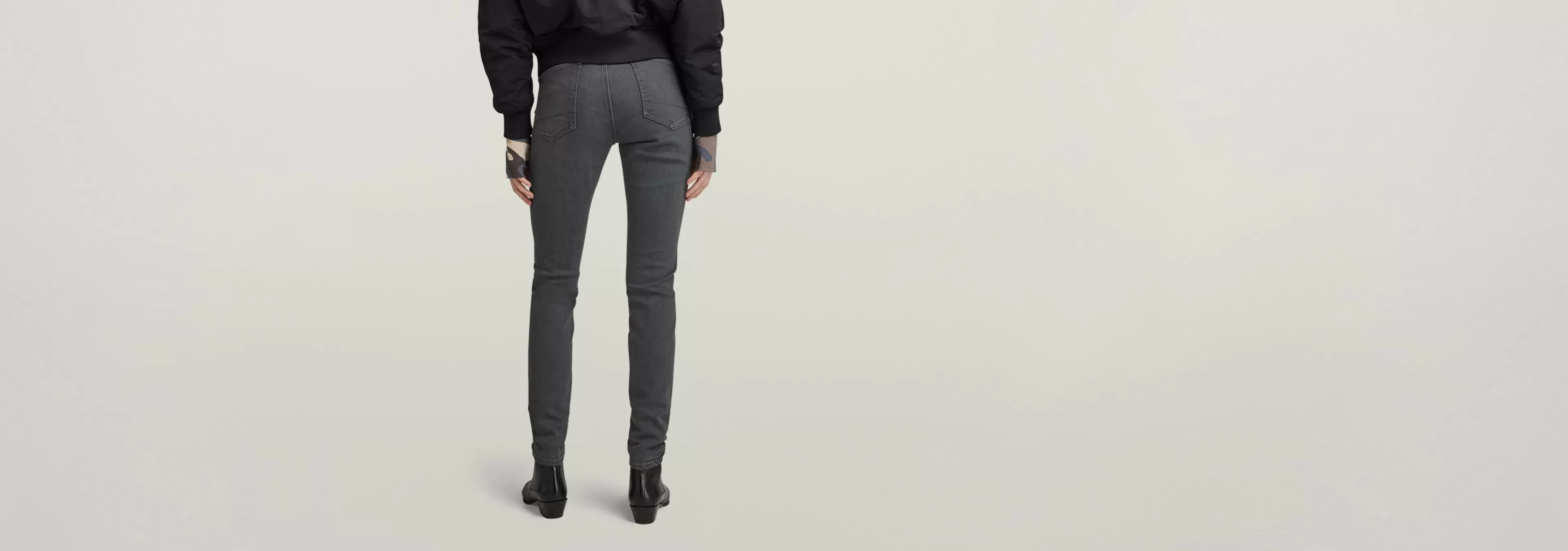 Cheap G-Star Lhana Skinny Jeans worn in tornado