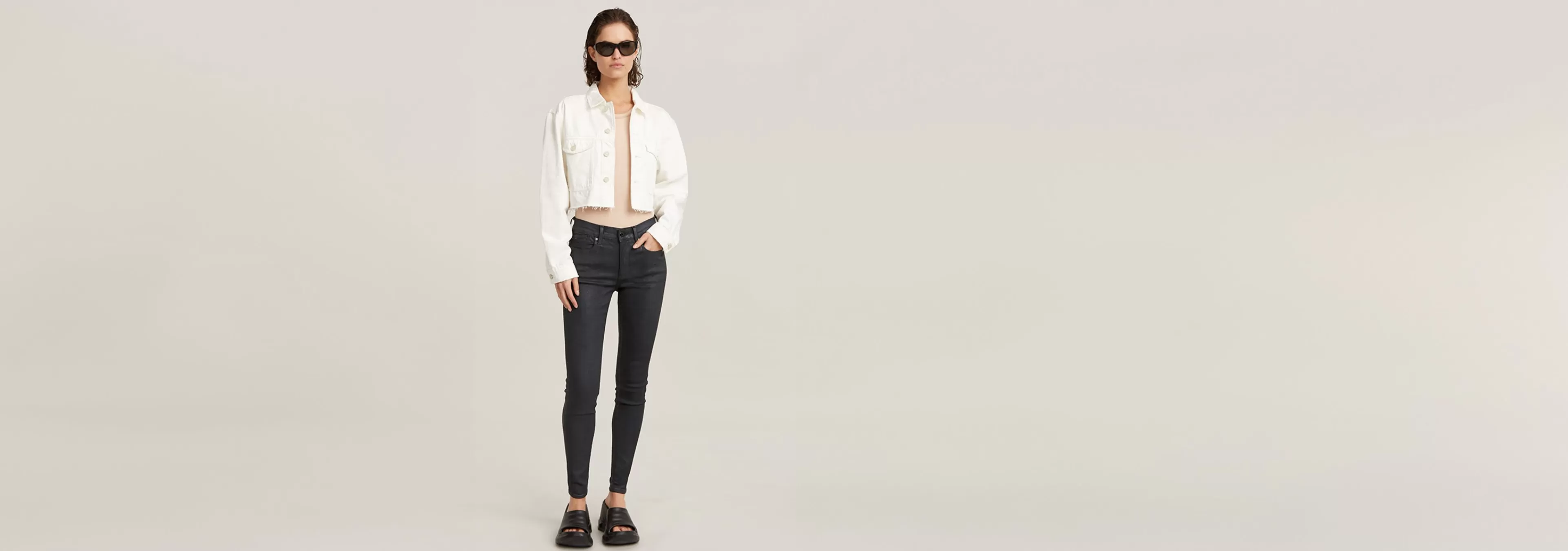 Store G-Star Lhana Skinny Jeans magma cobler