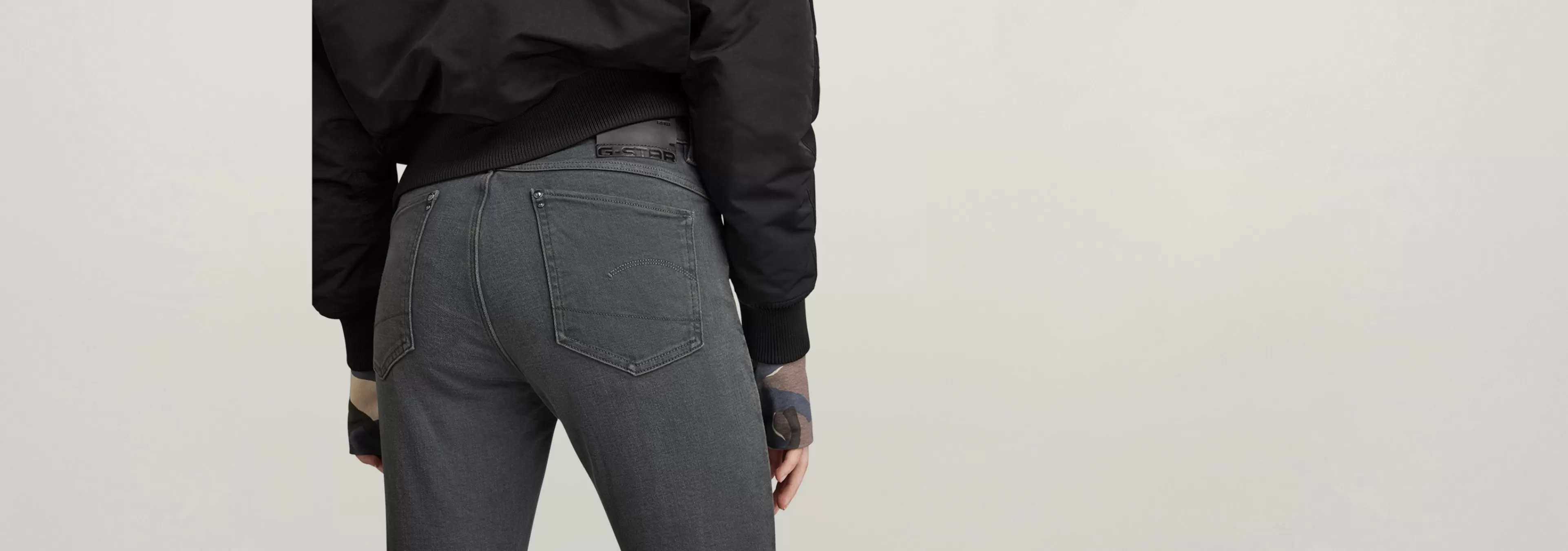 Cheap G-Star Lhana Skinny Jeans worn in tornado