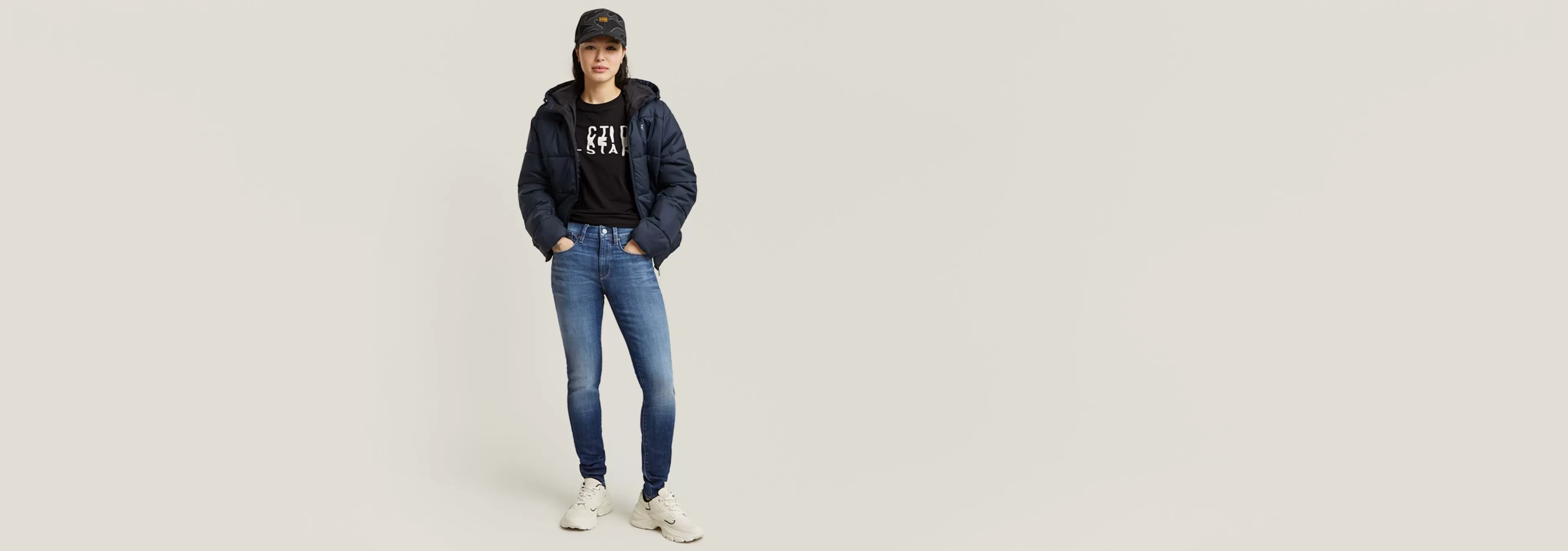 Store G-Star Lhana Skinny Jeans medium aged