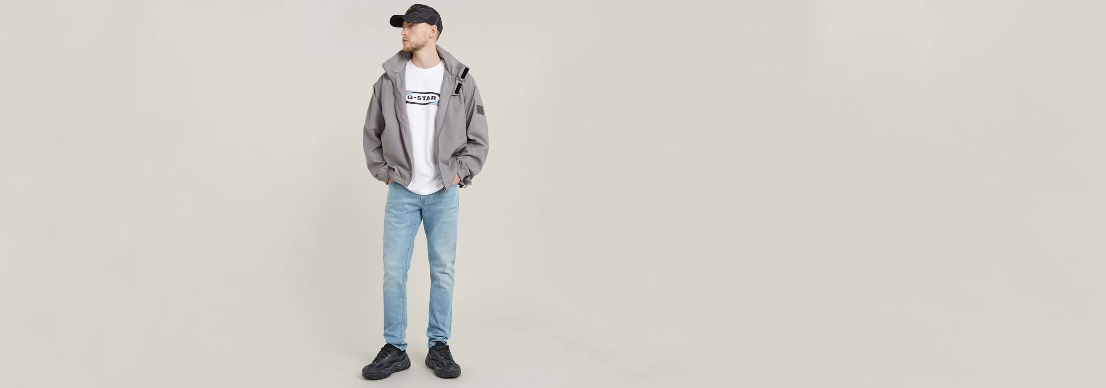 Flash Sale G-Star Lichtgewicht Expedition Sporty Jack sharkskin
