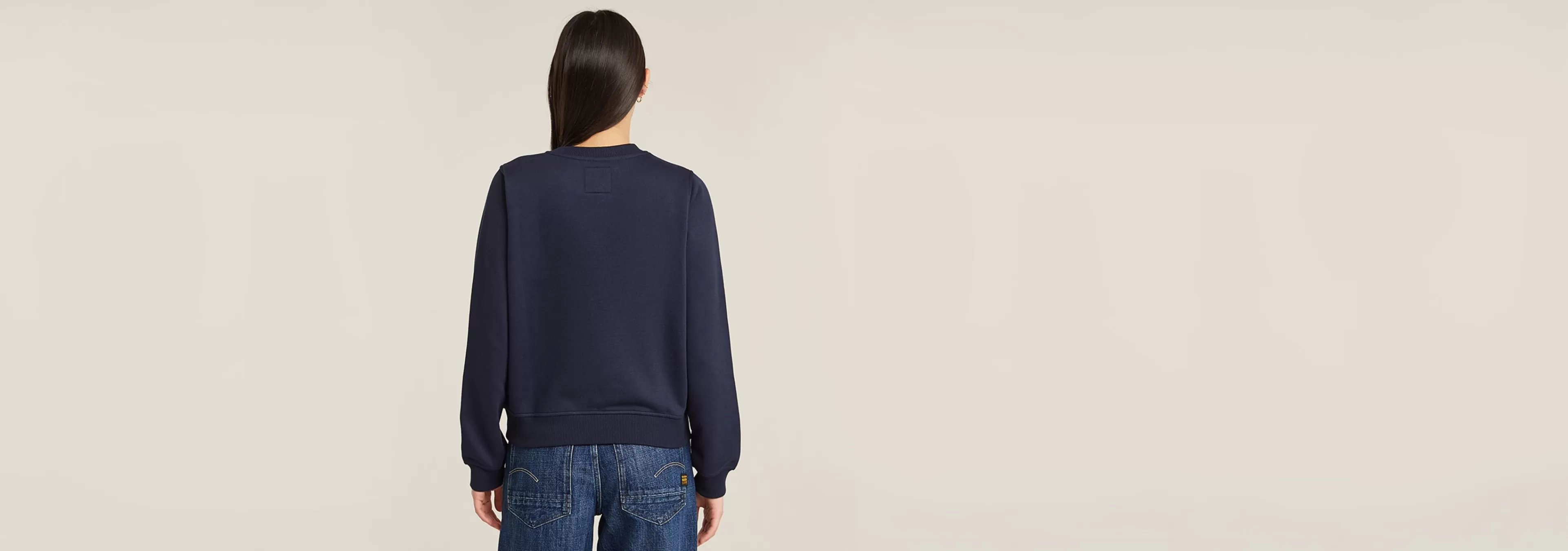 Shop G-Star Logo Crew Sweater warm sartho