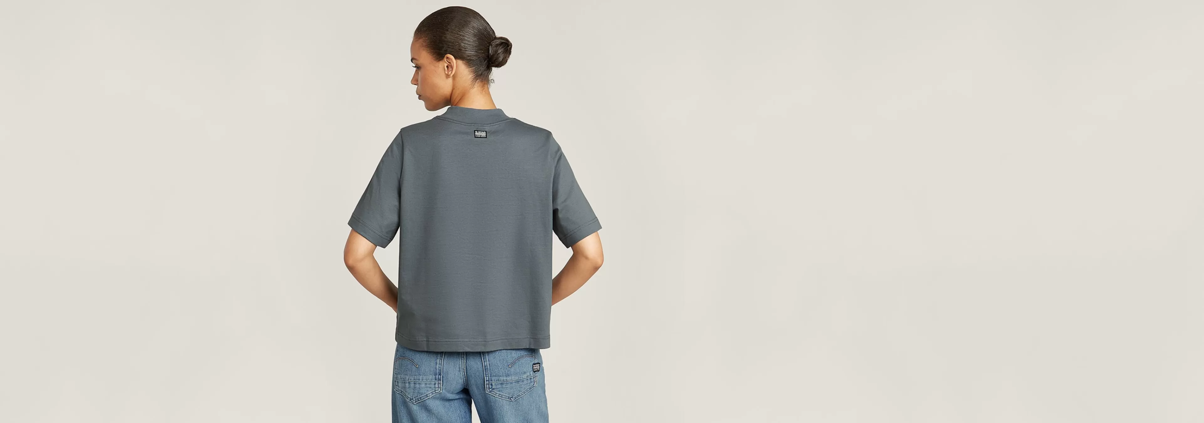 Sale G-Star Logo Mock Top axis