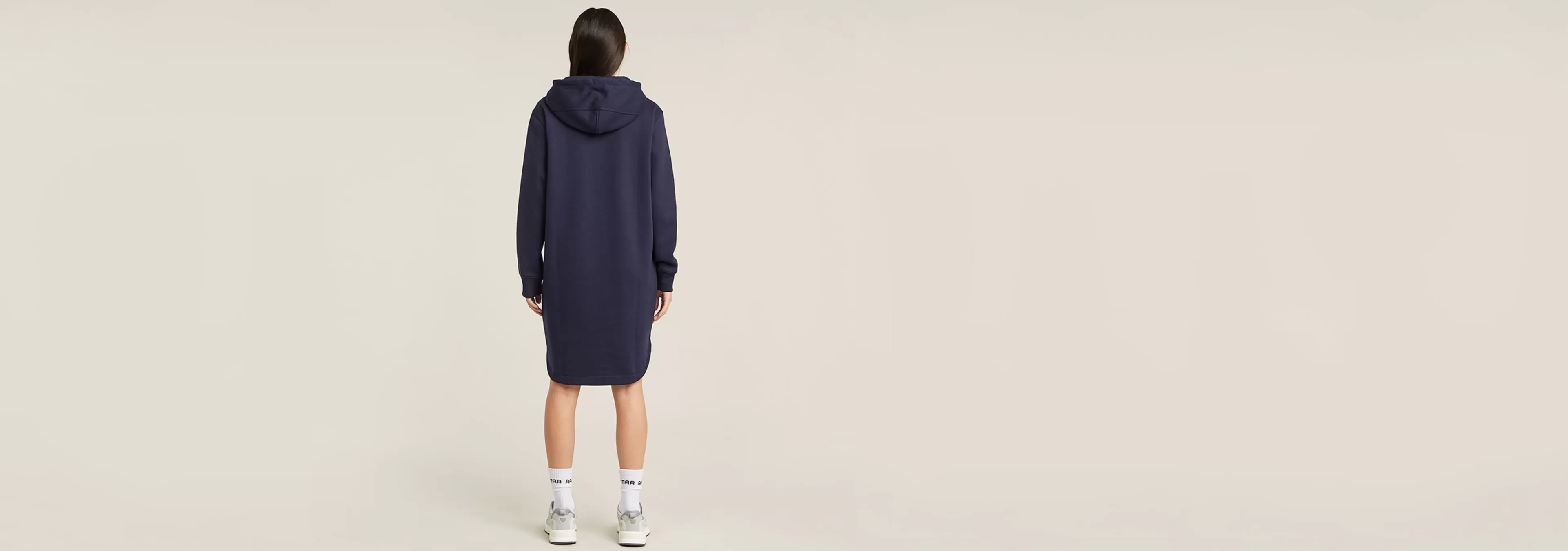 Online G-Star Logo Sweaterjurk Met Capuchon warm sartho
