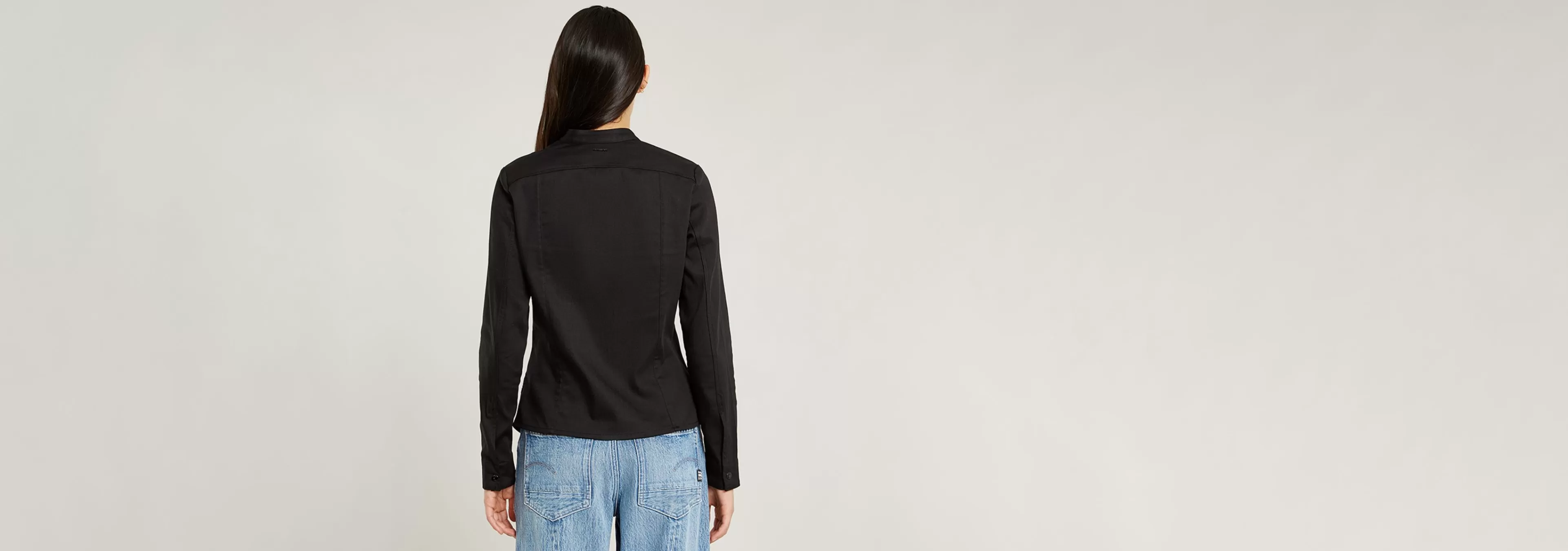 Store G-Star Lynn Lunar Slim Blouse raw denim