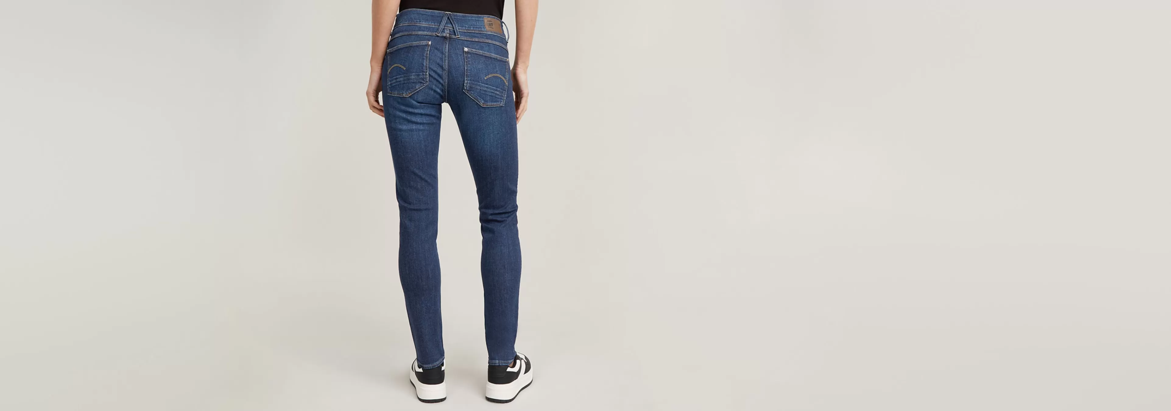 Best G-Star Lynn Mid Skinny Jeans dark aged