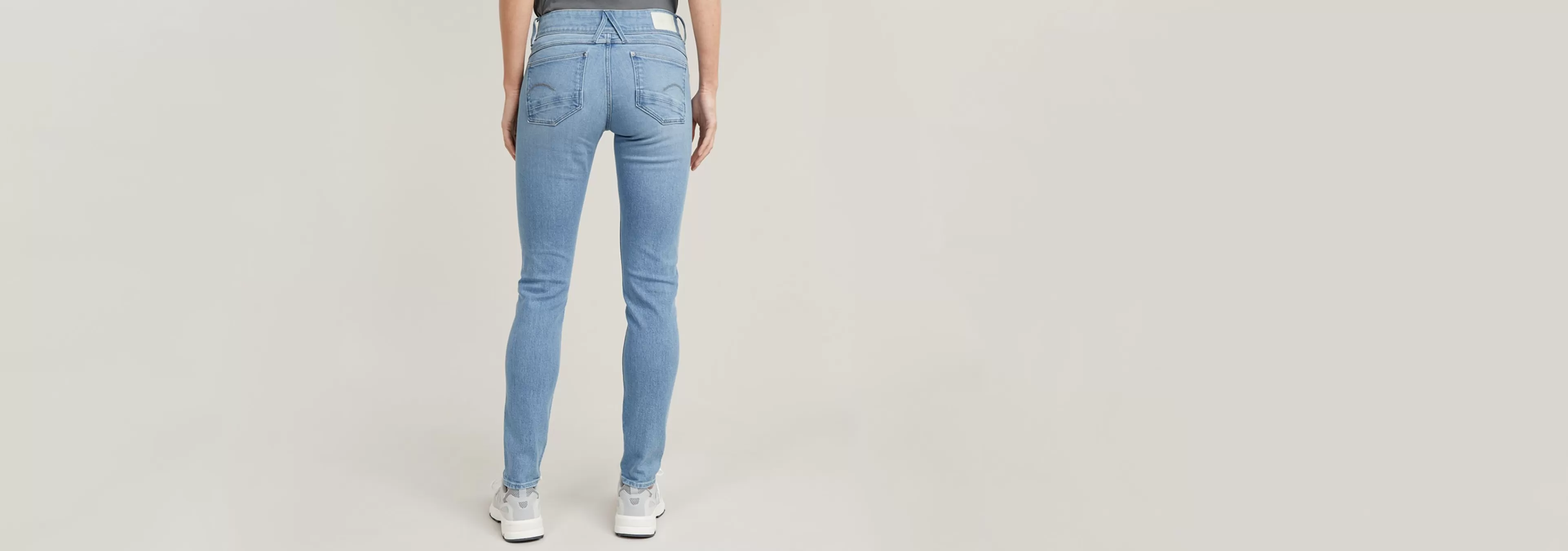 Discount G-Star Lynn Mid Skinny Jeans light aged