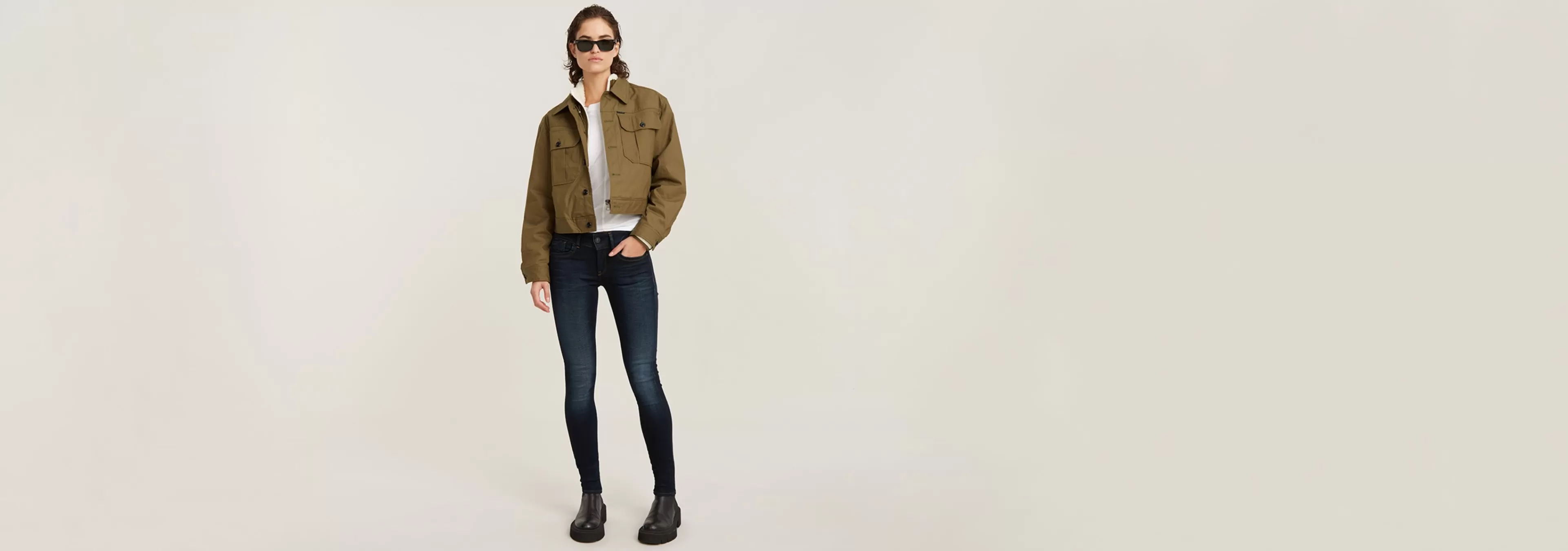Clearance G-Star Lynn Skinny Jeans medium aged