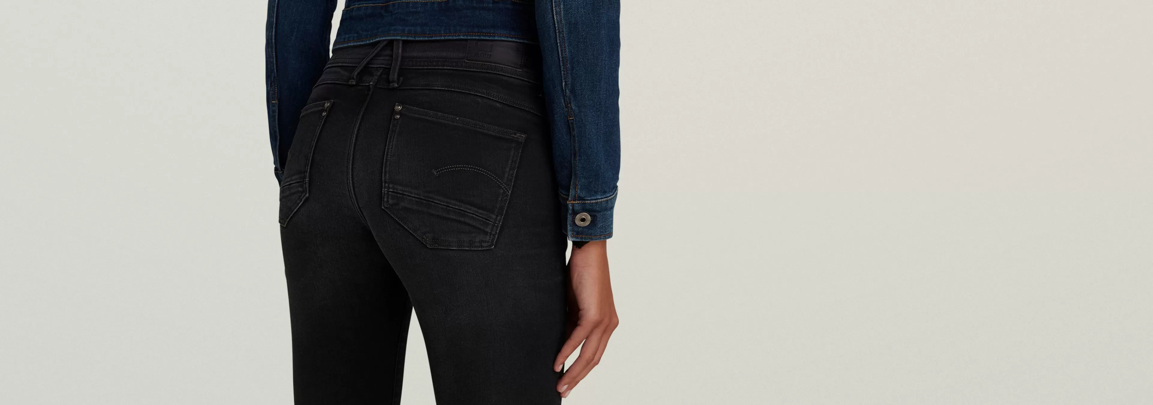 Cheap G-Star Lynn Super Skinny Jeans dusty grey