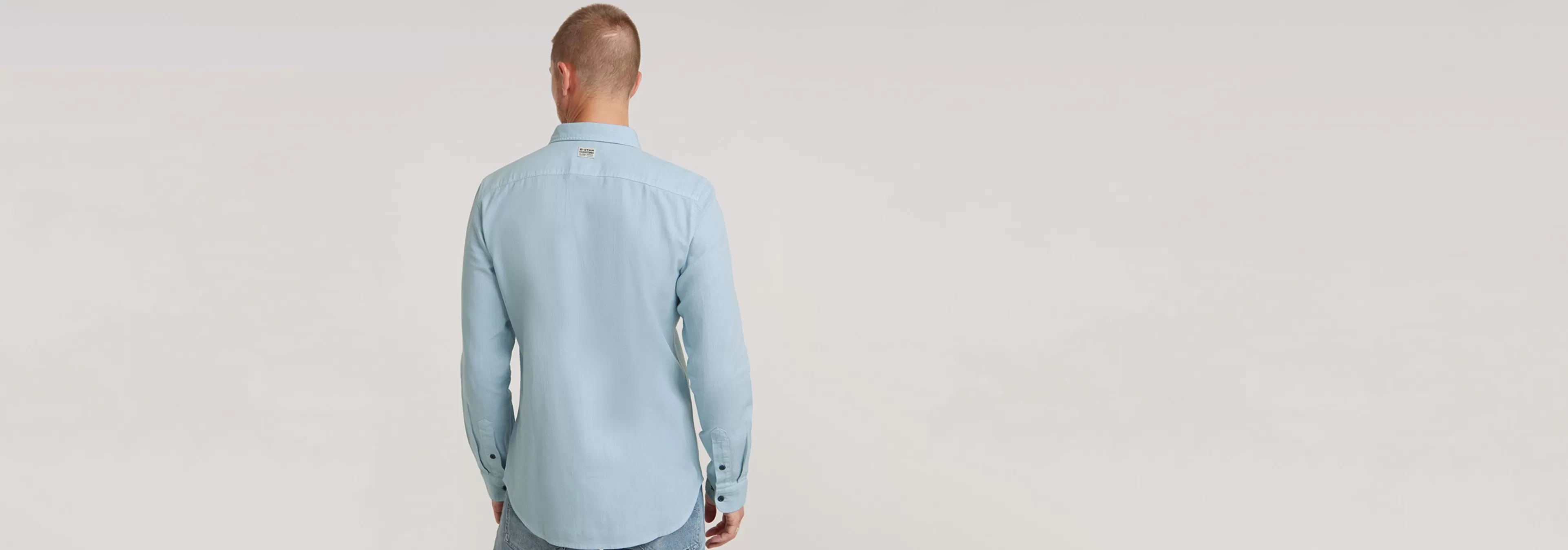 Sale G-Star Marine Slim Shirt faze blue