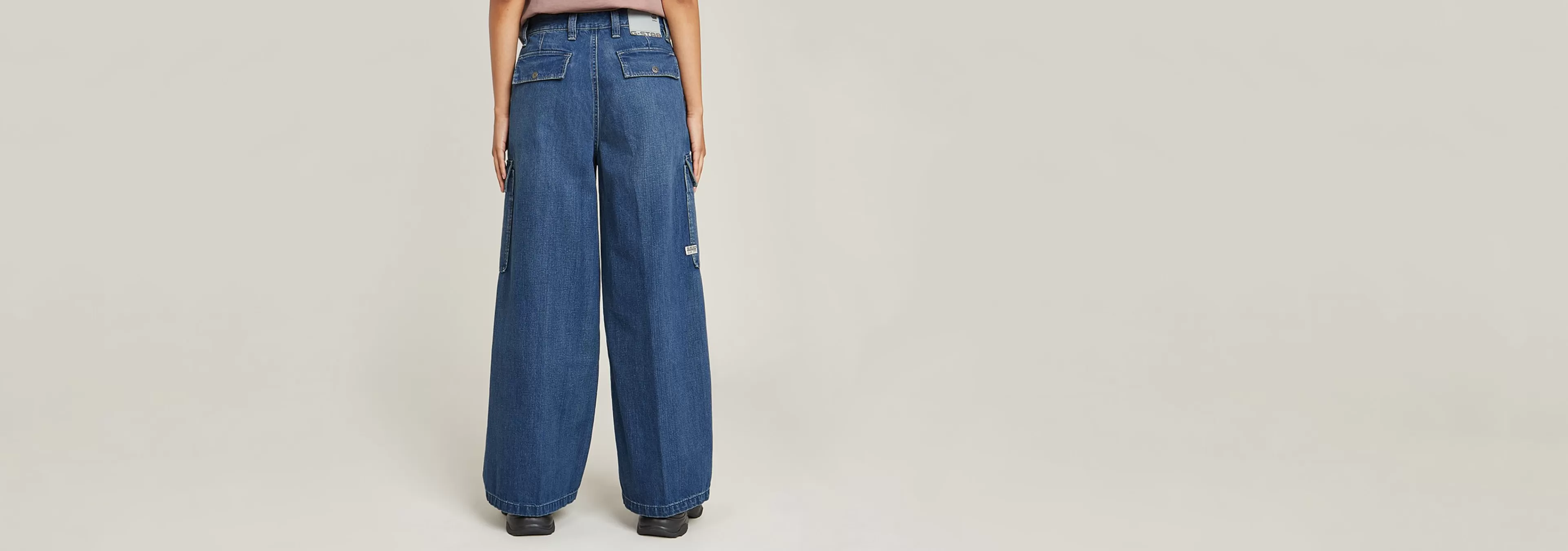 Best G-Star Mega Cargo Broek Denim antique cosmic blue