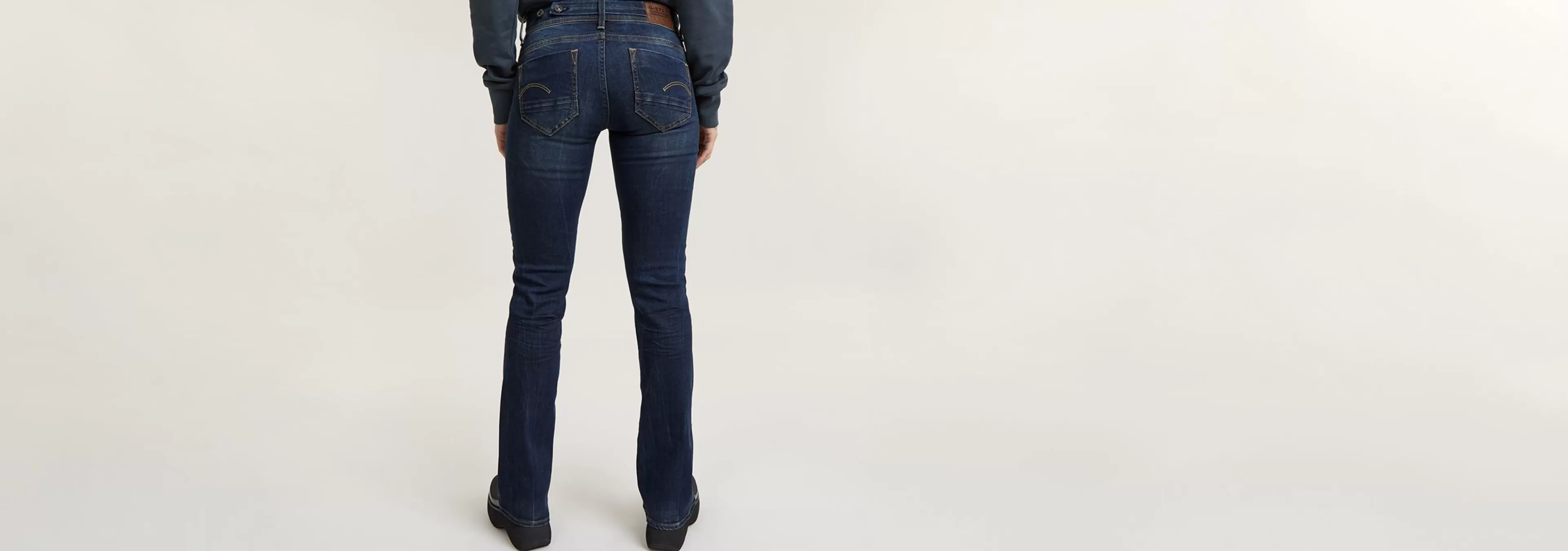 Best G-Star Midge Bootcut Jeans dark aged