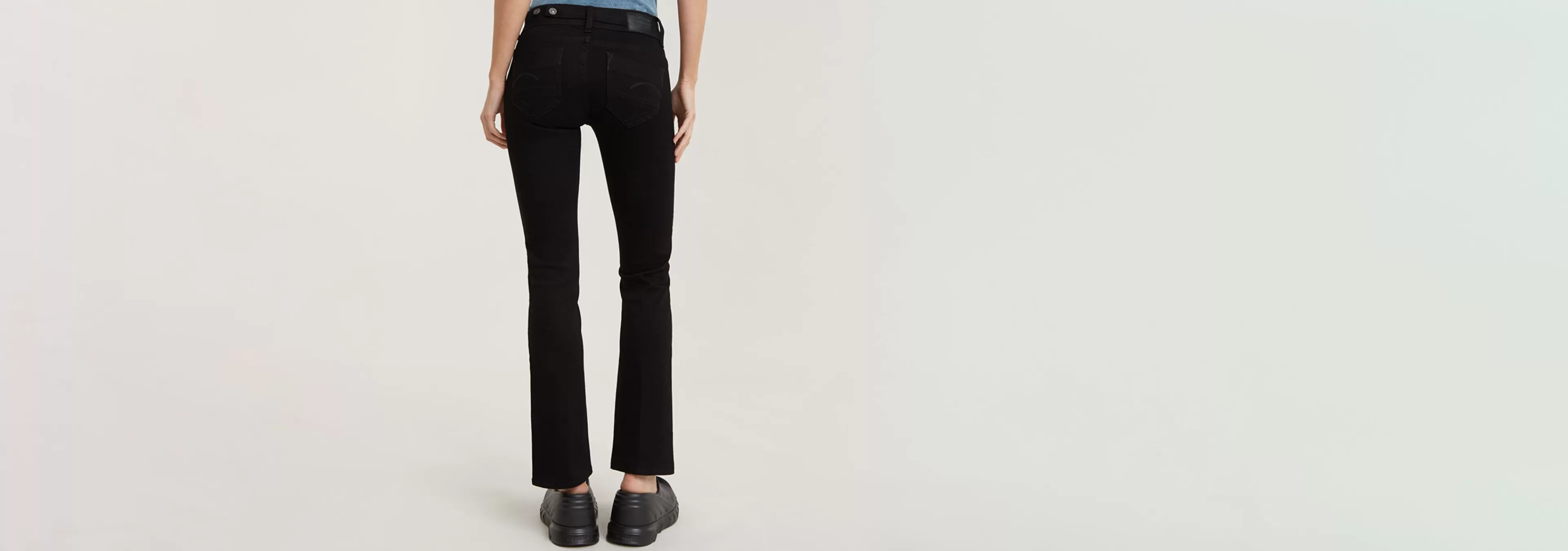 Sale G-Star Midge Bootcut Jeans pitch black