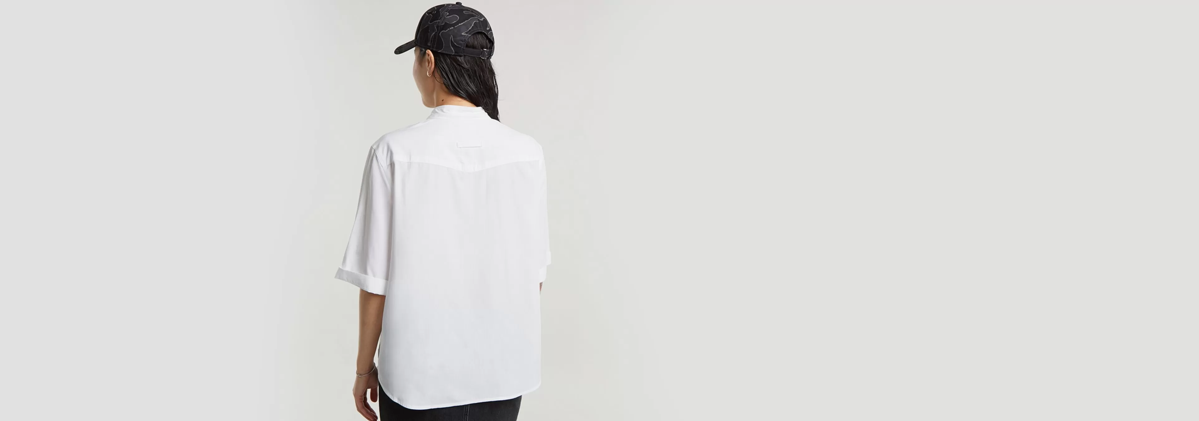 Shop G-Star Military Button Down Shirt brilliant white