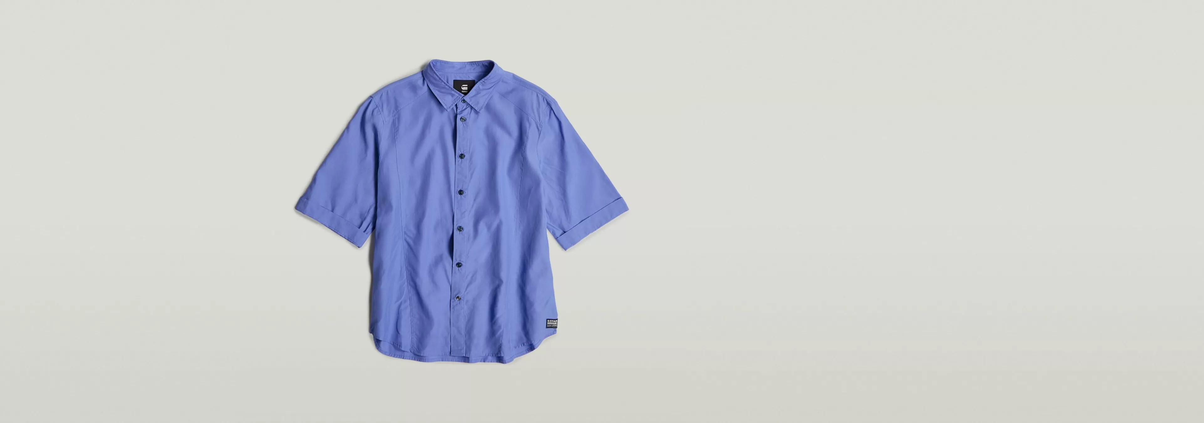 Best G-Star Military Button Down Shirt wedgewood