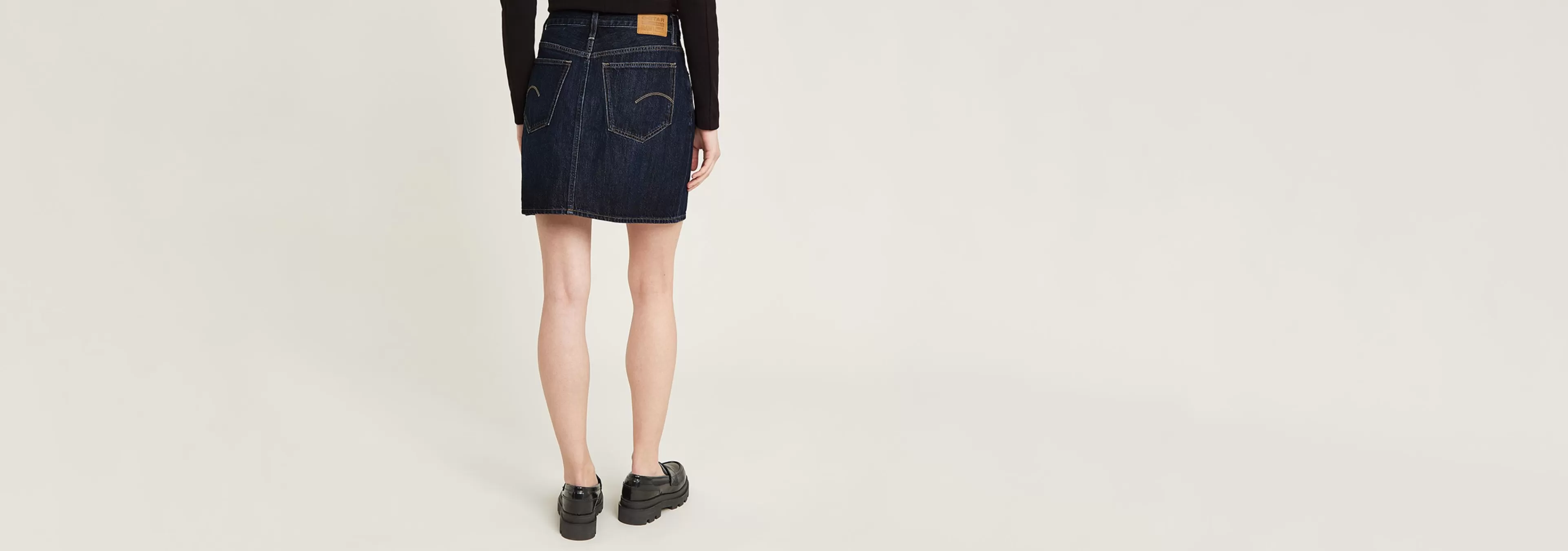 Best Sale G-Star Minirok Viktoria Clean Edge worn in midnight