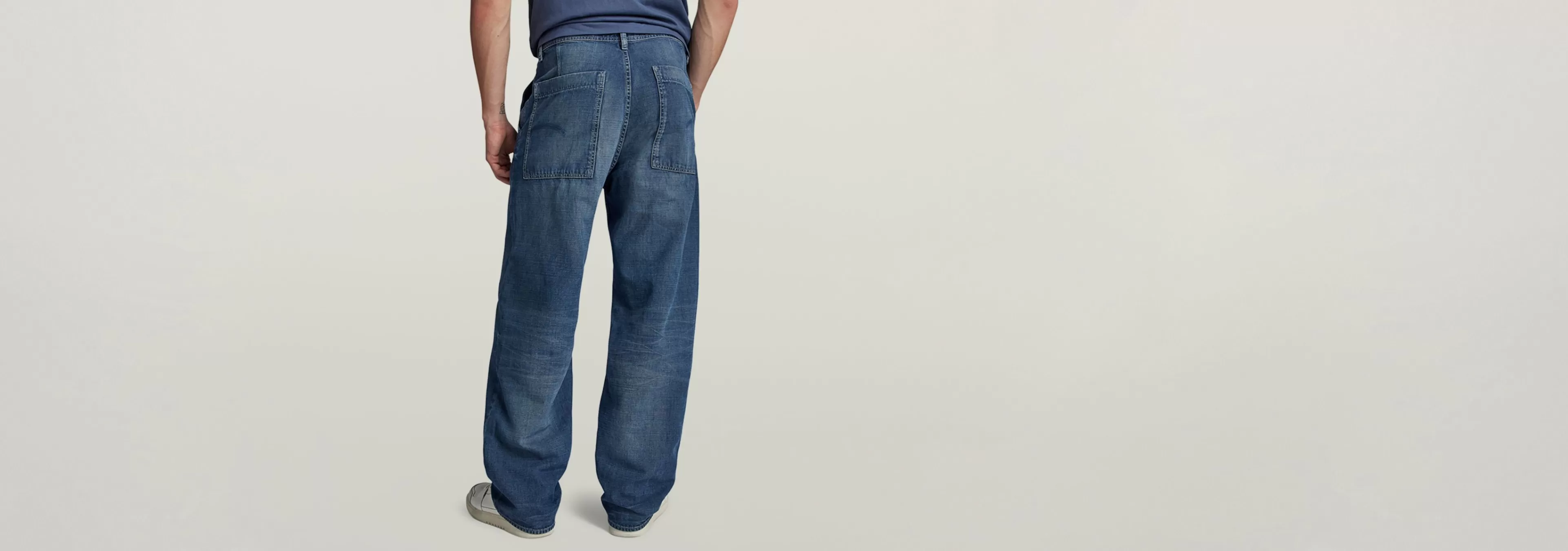 New G-Star Modson Straight Chino faded mallard blue