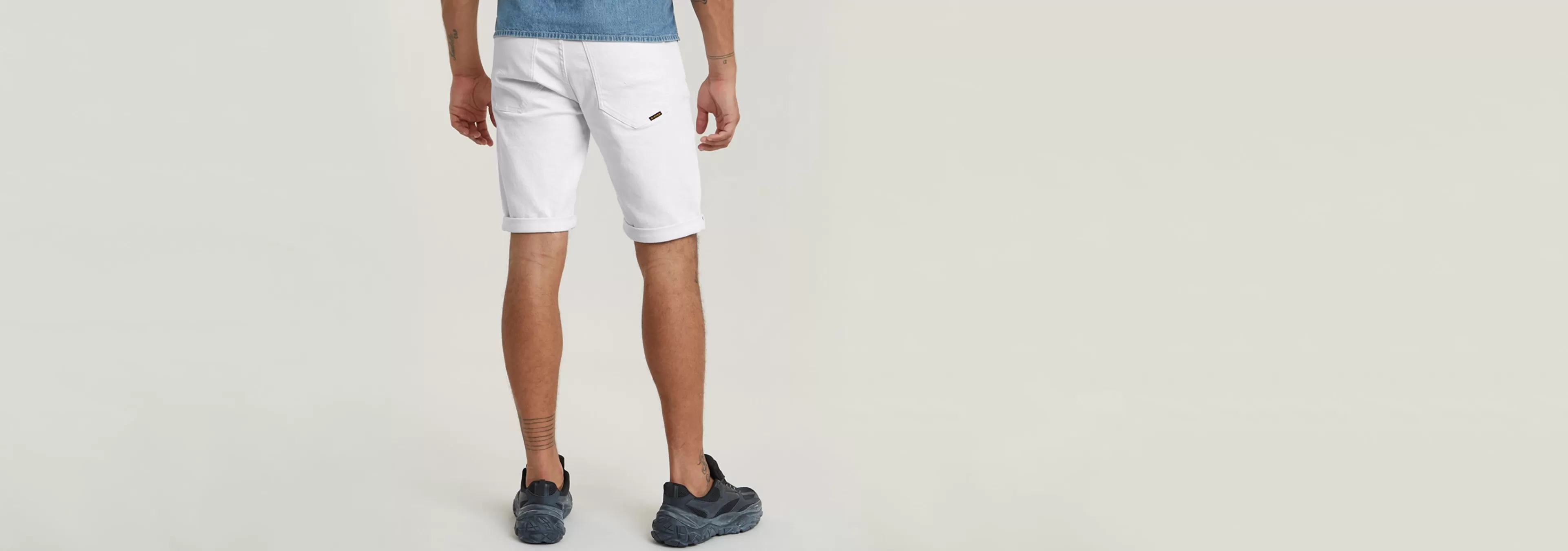Best Sale G-Star Mosa Short paper white gd