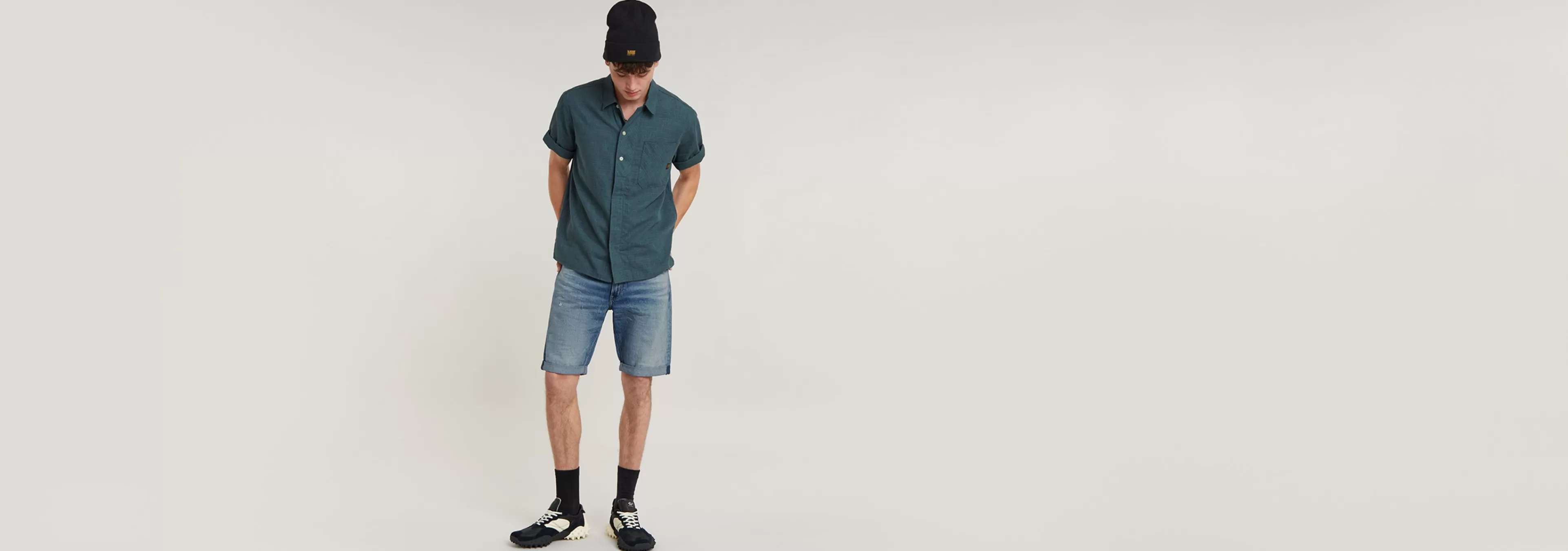 Flash Sale G-Star Mosa Short sun faded zee destroyed
