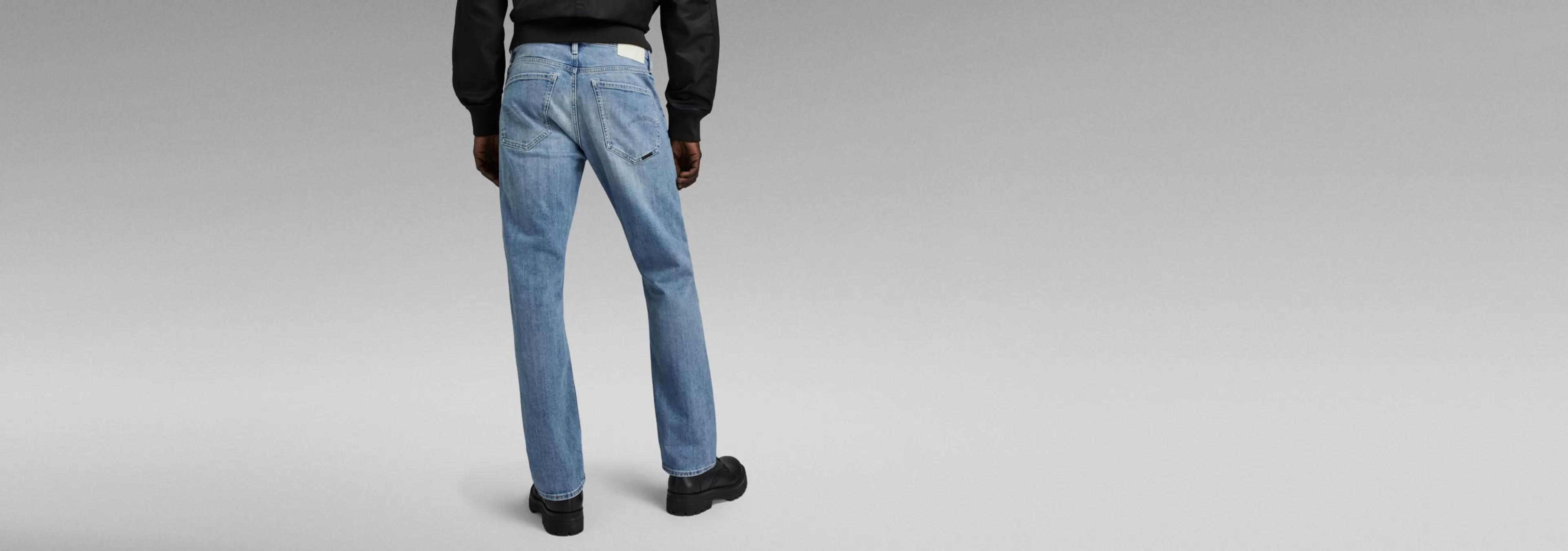 Best G-Star Mosa Straight Jeans sun faded amparo blue