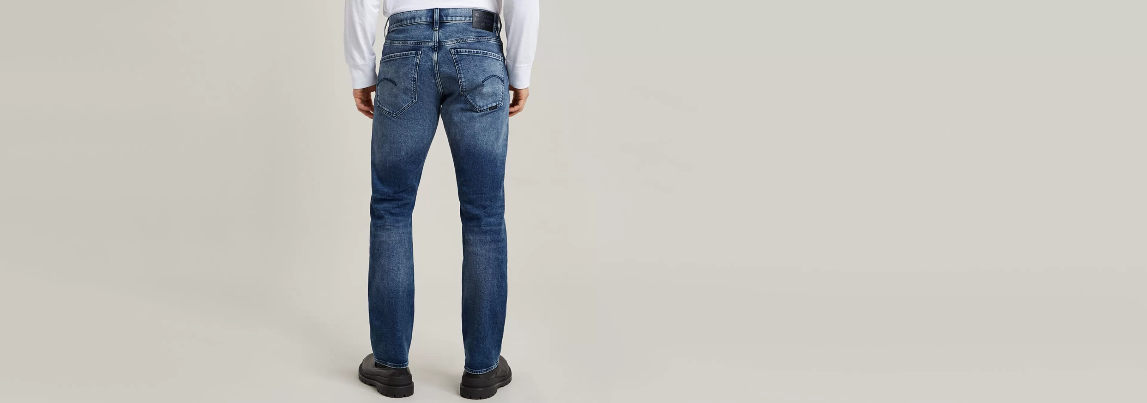 Cheap G-Star Mosa Straight Jeans faded cascade