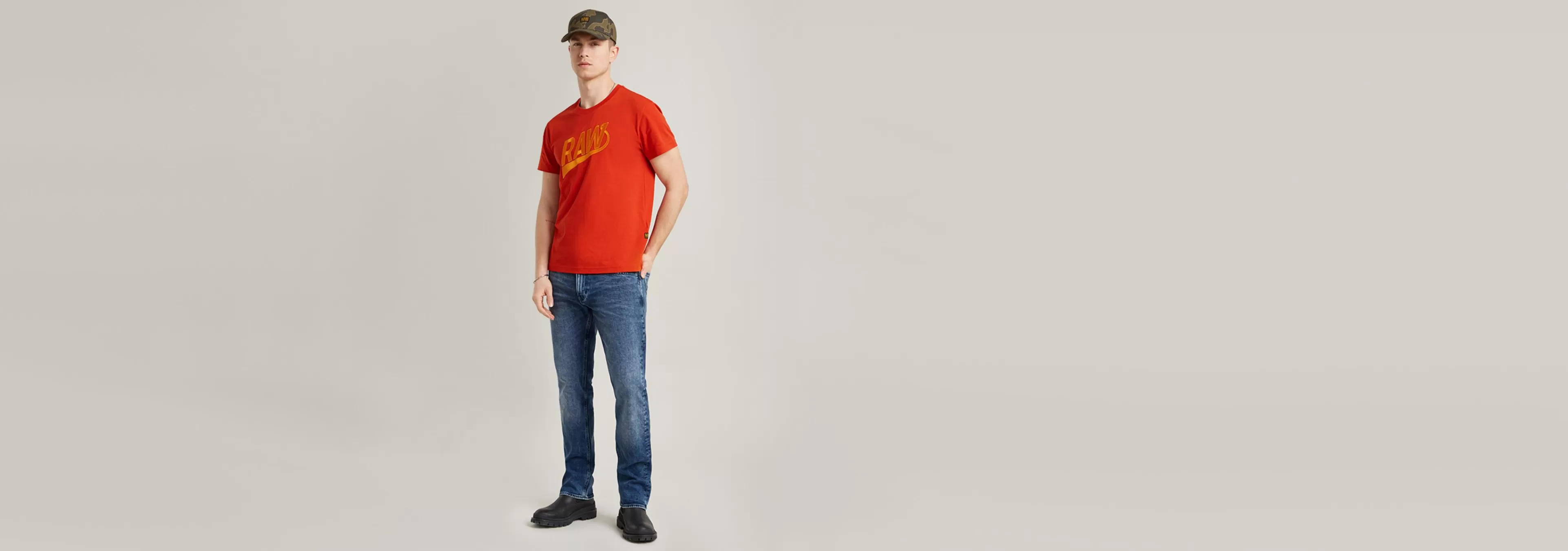 Cheap G-Star Mosa Straight Jeans faded cascade