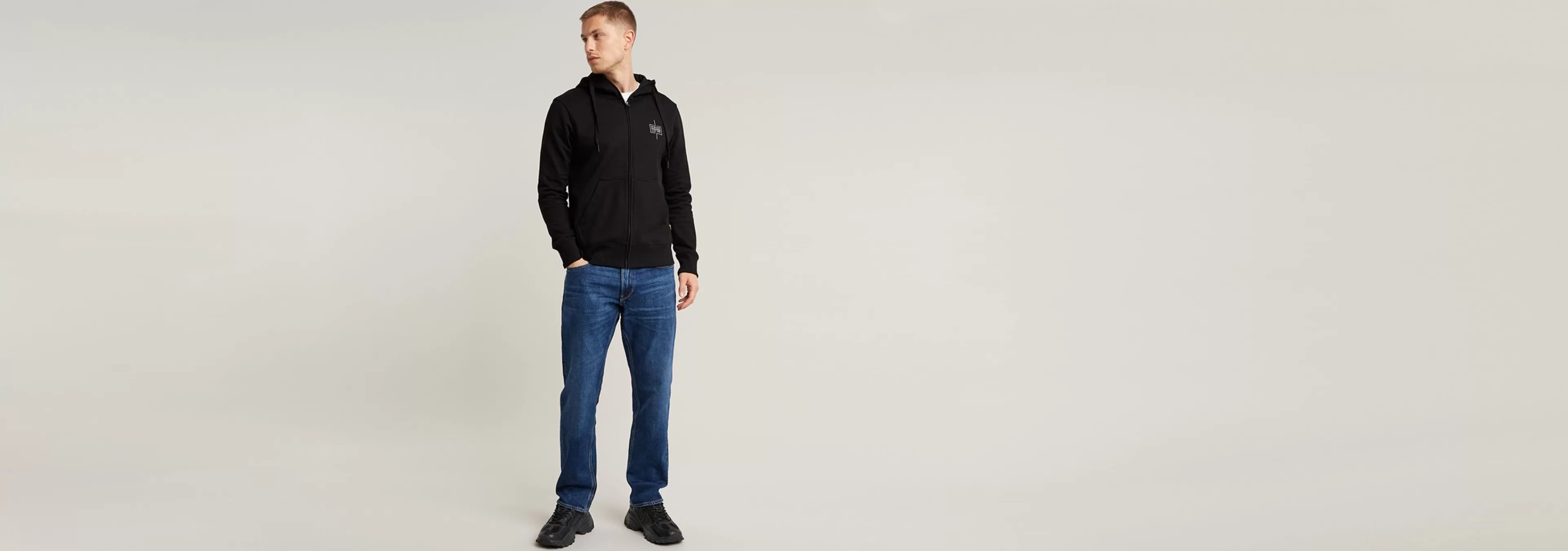 Sale G-Star Mosa Straight Jeans faded atlantic ocean