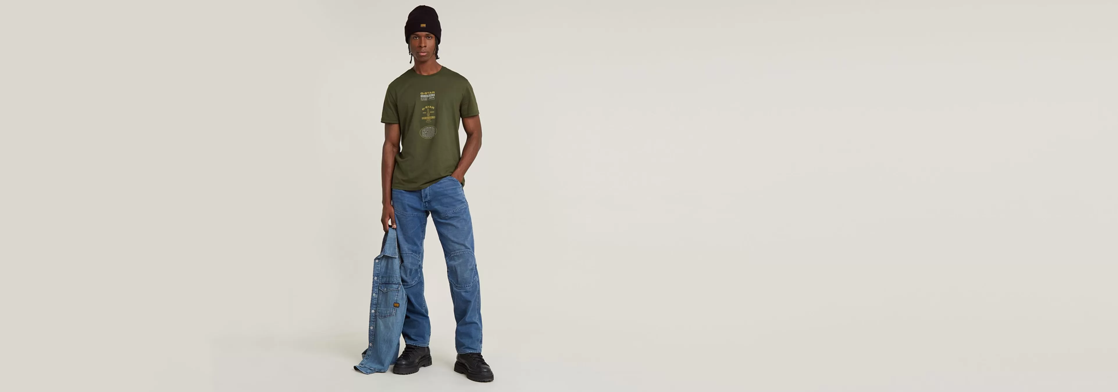 Hot G-Star Multi Originals T-Shirt shadow olive