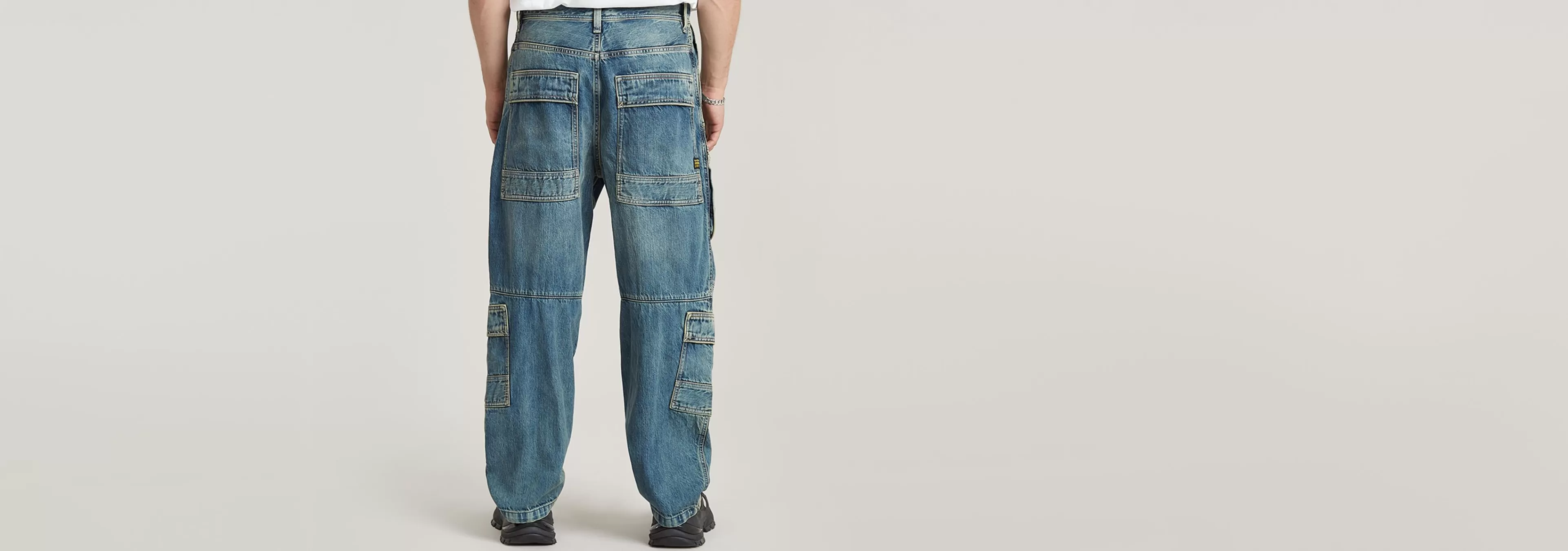 Outlet G-Star Multi Pocket Cargo Pants Relaxed antique faded laguna