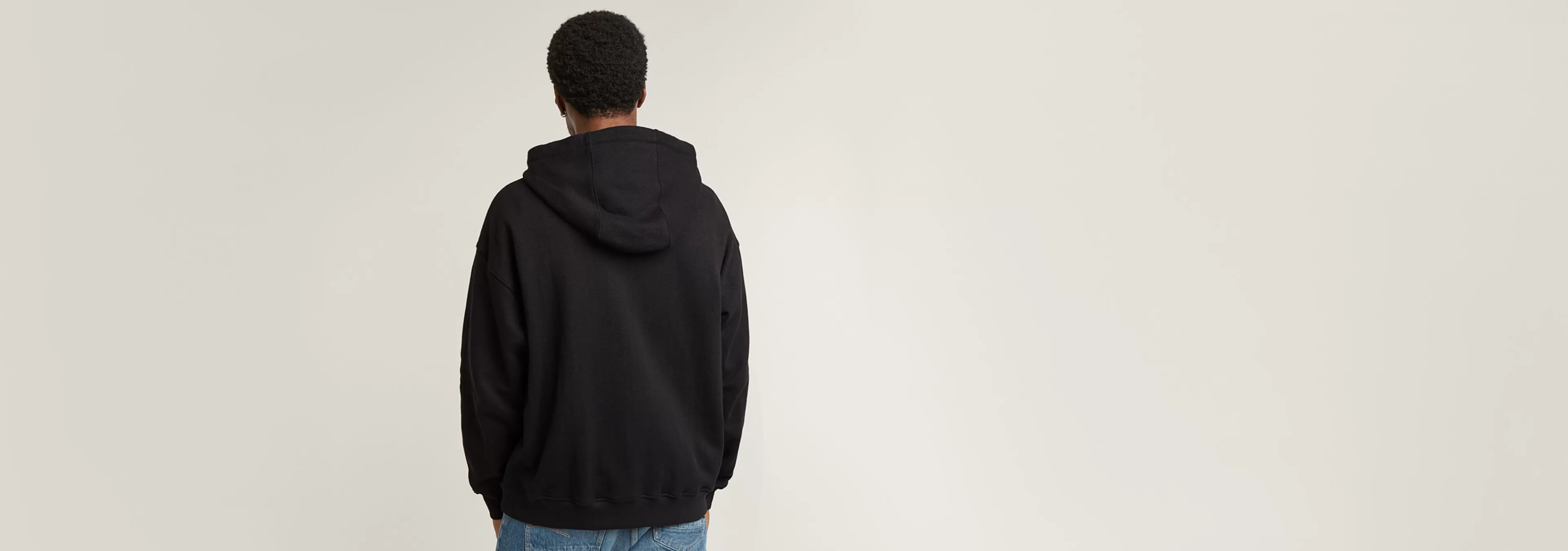 Cheap G-Star Multi Zip Thru Loose Sweater Met Capuchon dark black