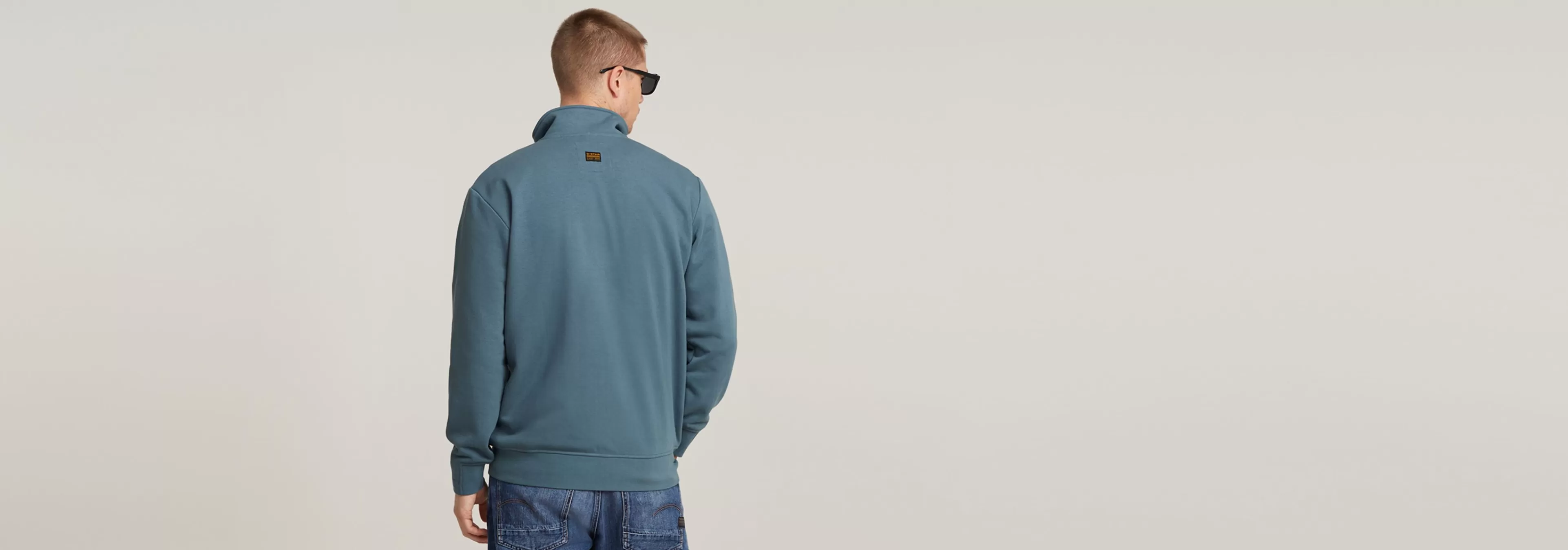 Hot G-Star Nifous Sweater Jack Met Rits Avio
