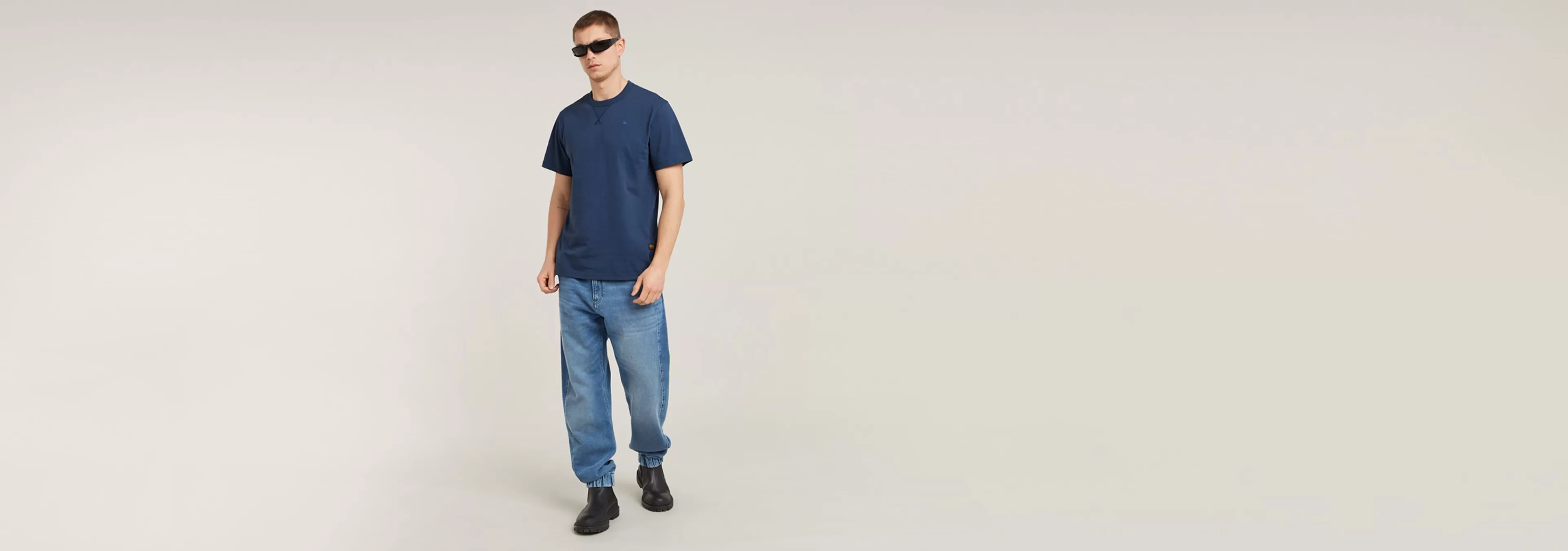 Cheap G-Star Nifous T-Shirt dk sea blue