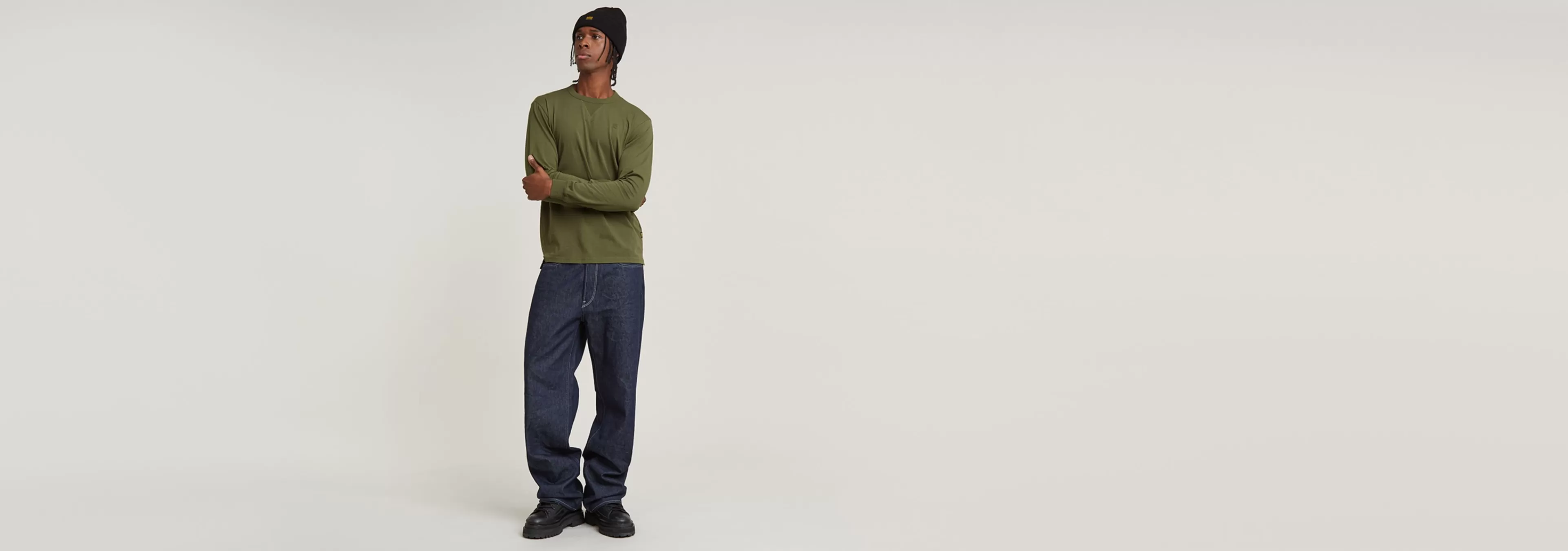 Shop G-Star Nifous T-Shirt shadow olive