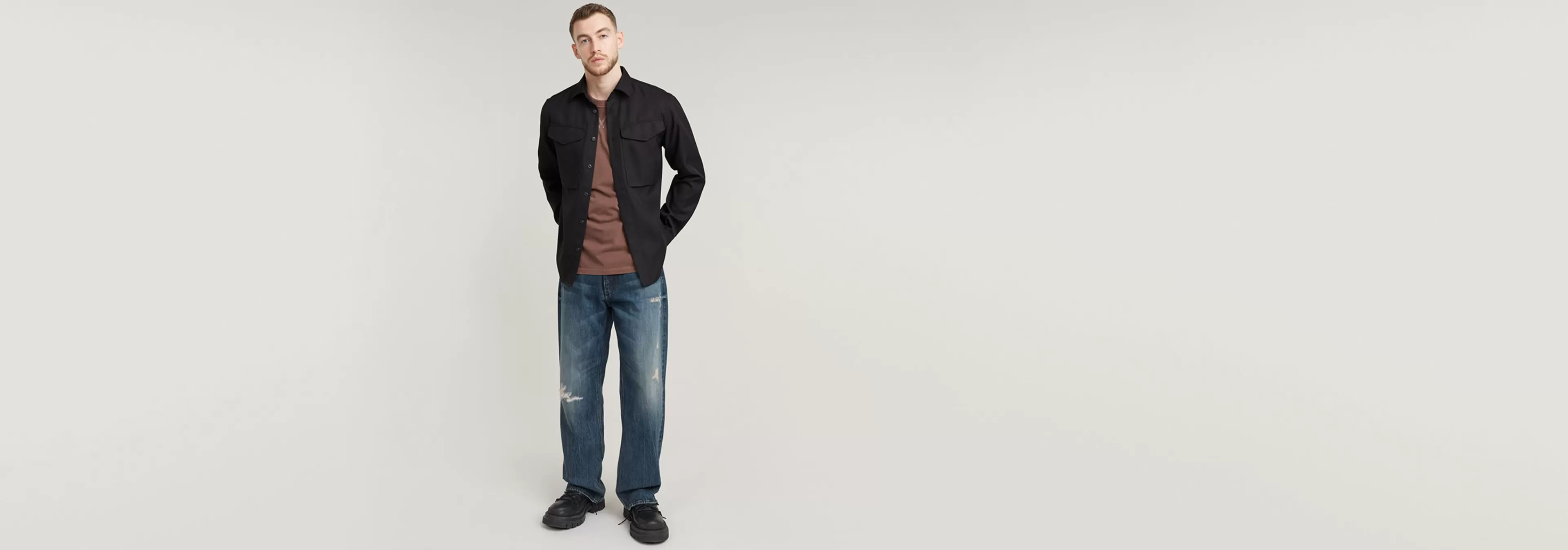 Fashion G-Star Nifous T-Shirt dk plum gd