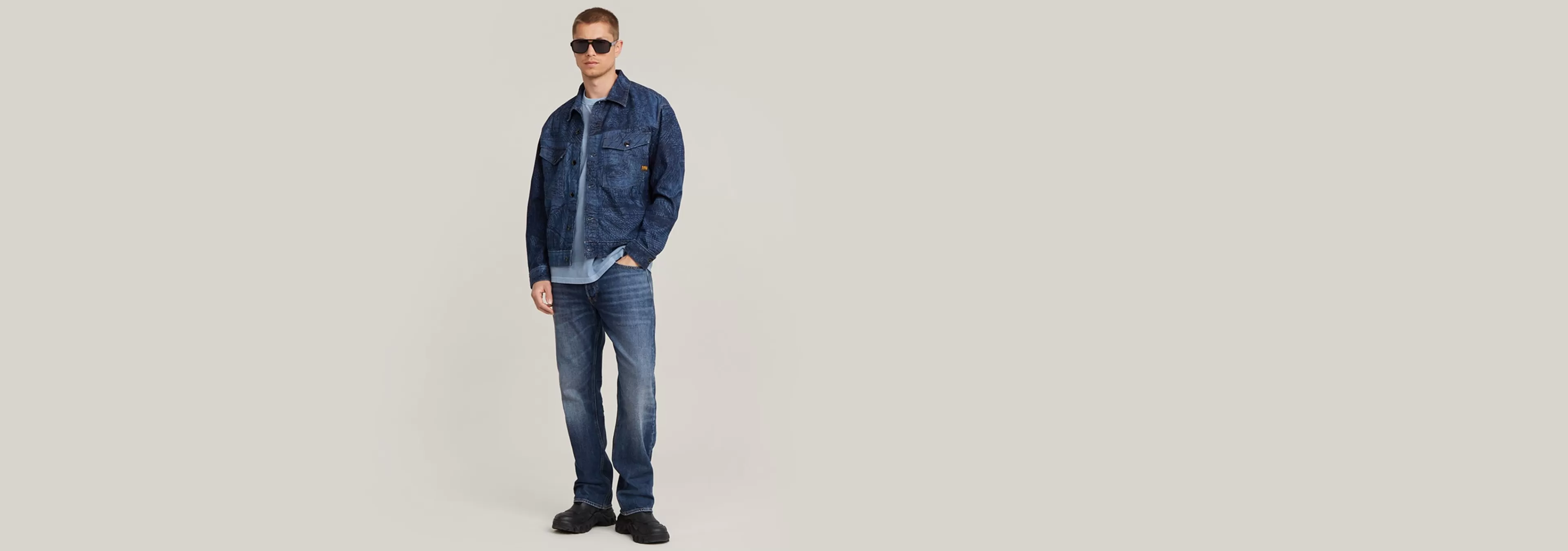 Store G-Star Nifous T-Shirt avio gd