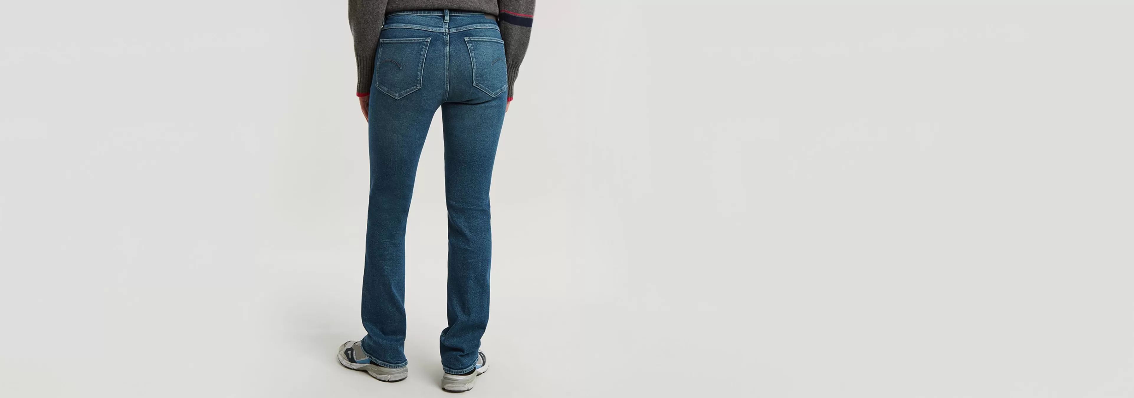 Online G-Star Noxer Bootcut Jeans worn in meadows