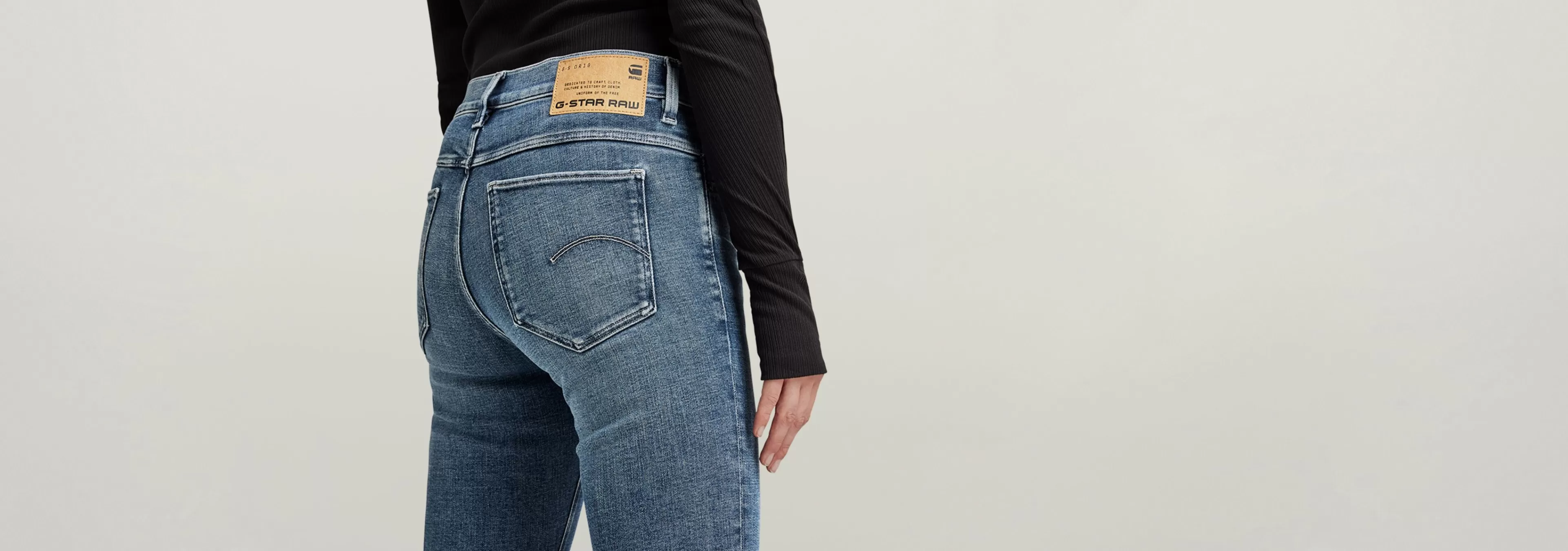 New G-Star Noxer Bootcut Jeans antique faded orinoco blue