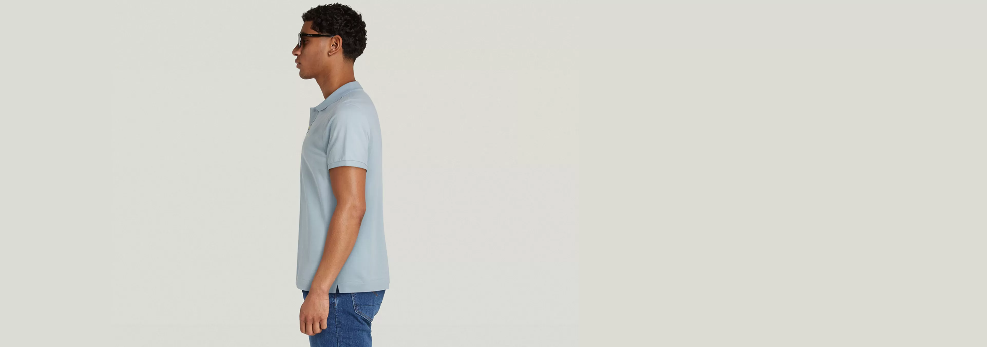 Cheap G-Star Oluv Slim Polo faze blue