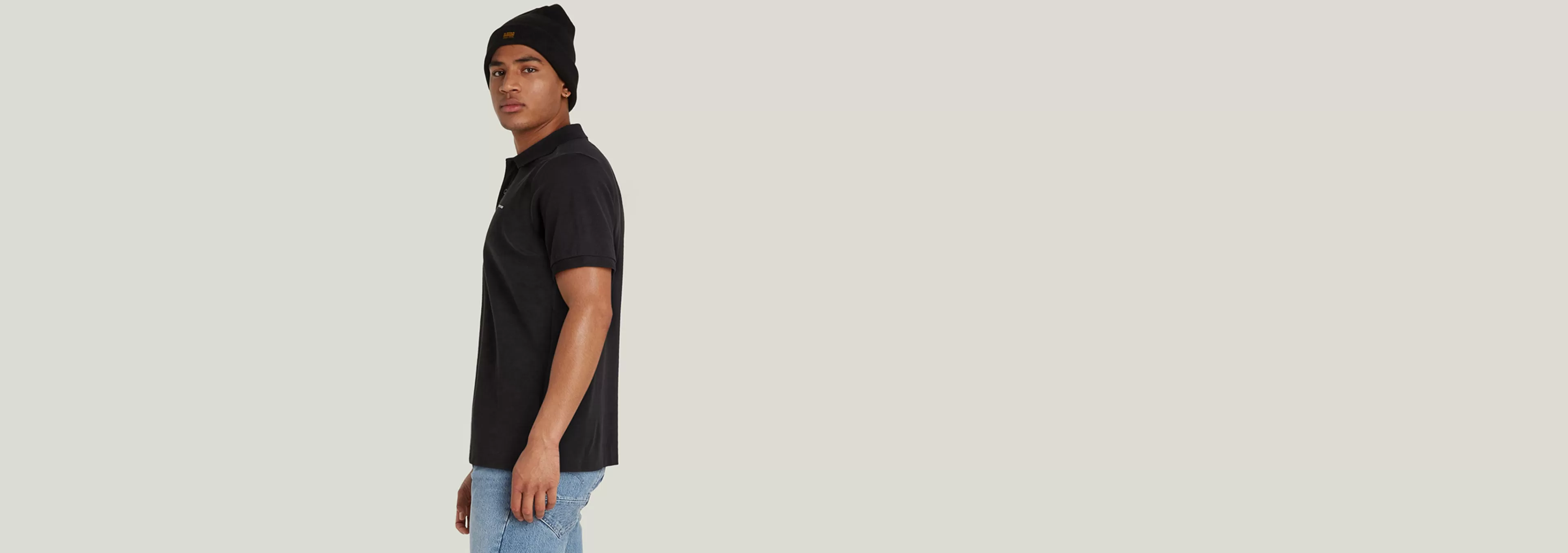Hot G-Star Oluv Slim Polo dark black