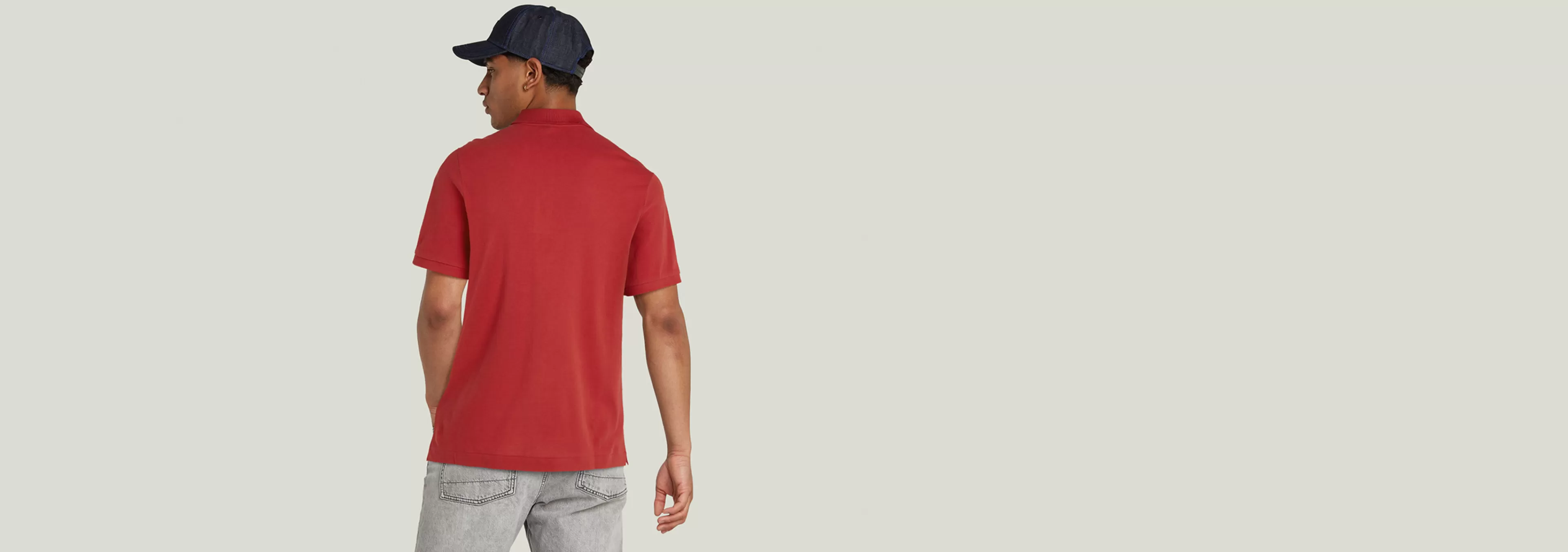 Discount G-Star Oluv Slim Polo Chili Red
