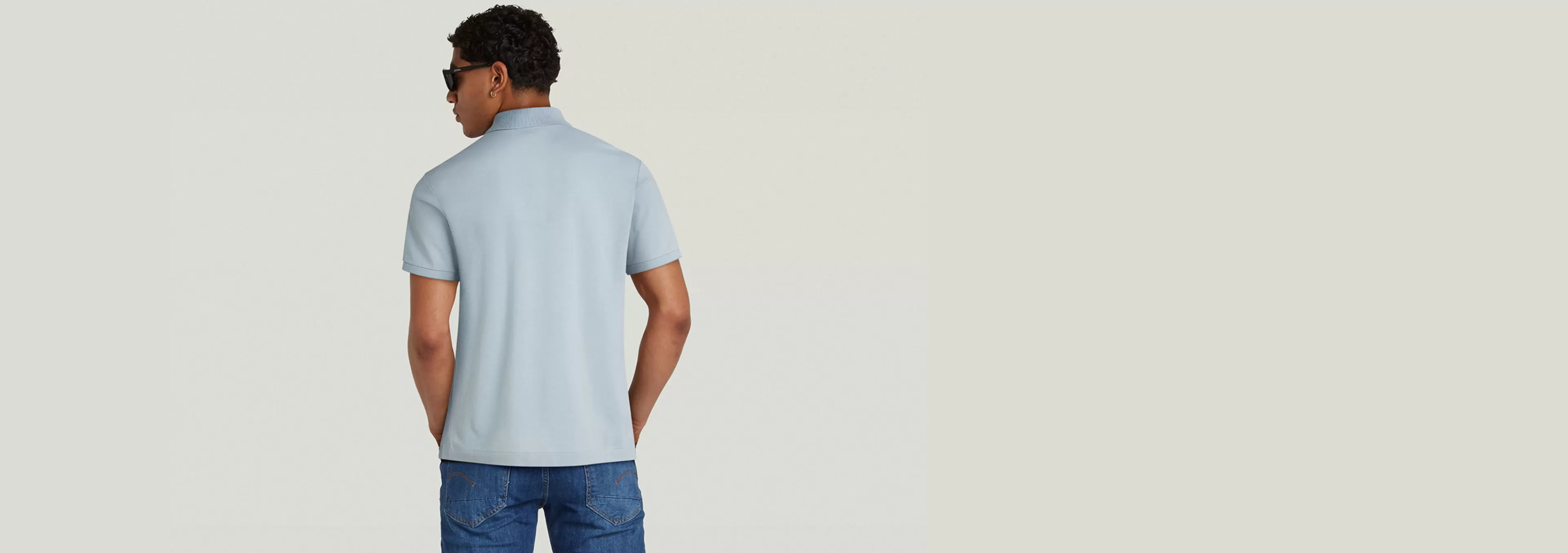 Cheap G-Star Oluv Slim Polo faze blue