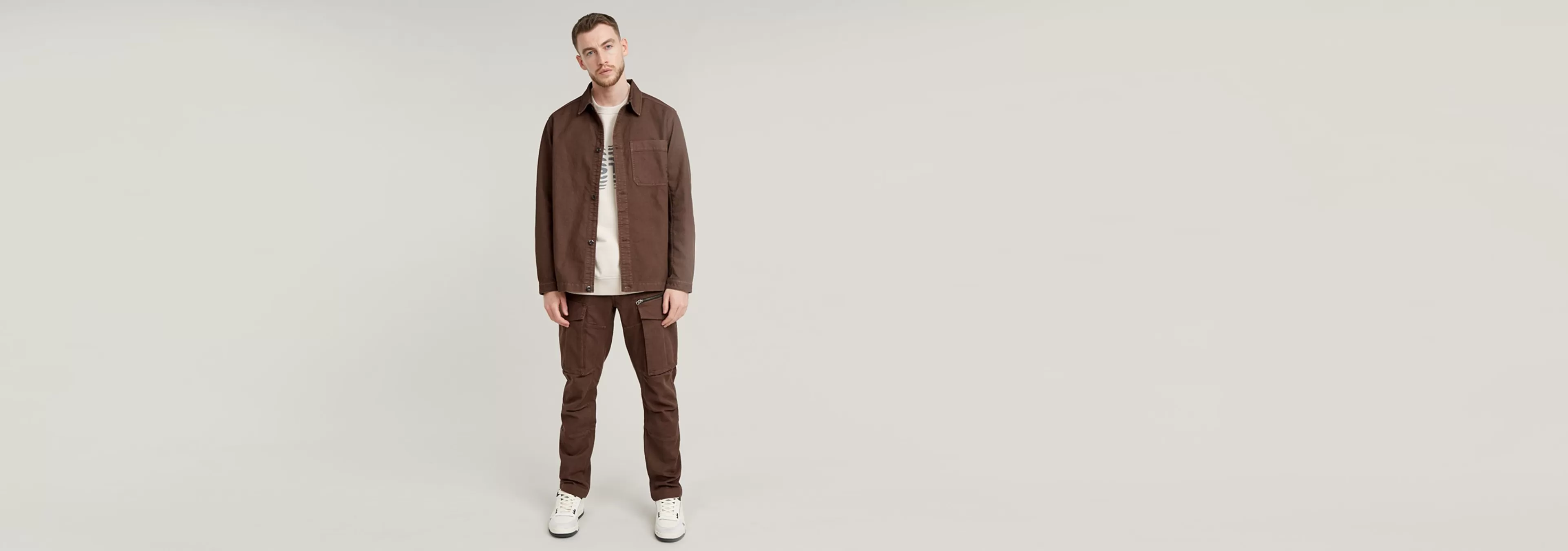 Online G-Star One Pocket Relaxed Shirt dk plum gd