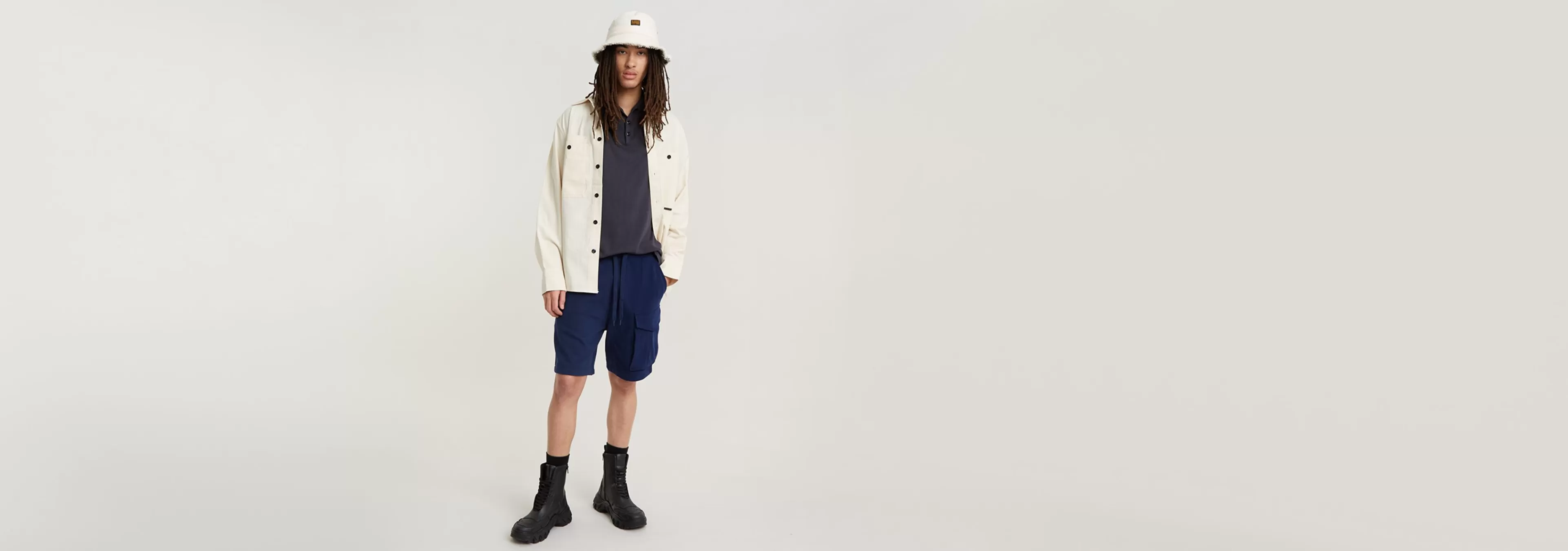 Best G-Star One Pocket Sweat Short imperial blue